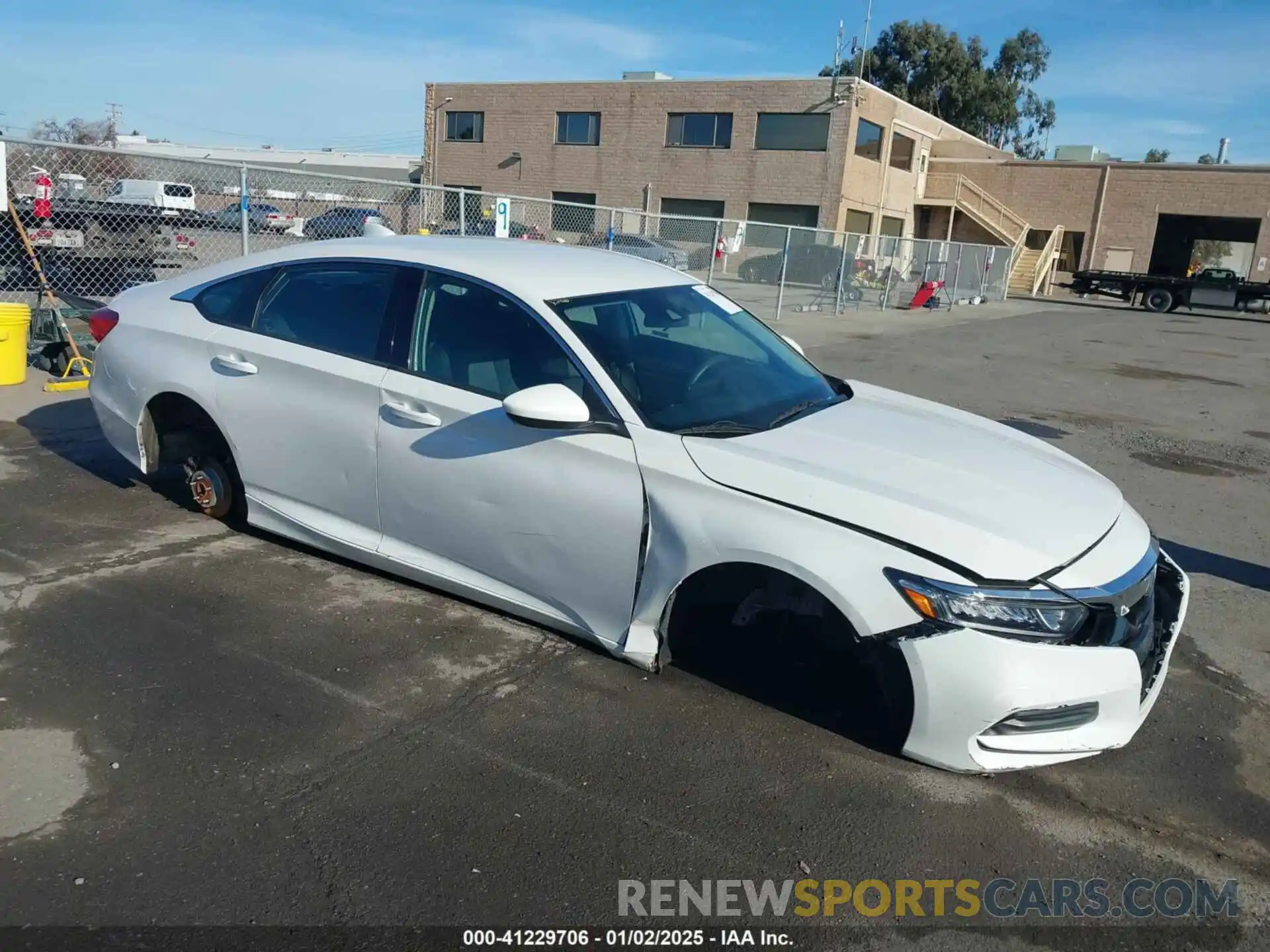 1 Photograph of a damaged car 1HGCV1F15LA053149 HONDA ACCORD 2020