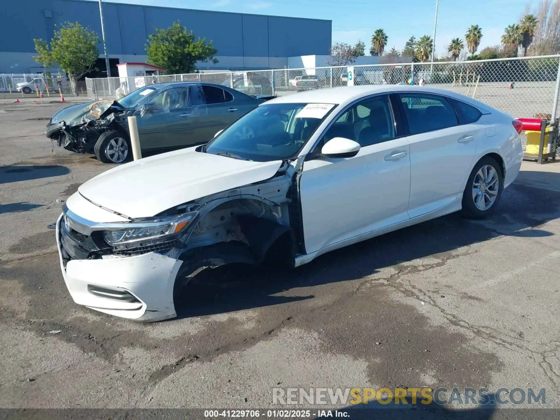 2 Photograph of a damaged car 1HGCV1F15LA053149 HONDA ACCORD 2020