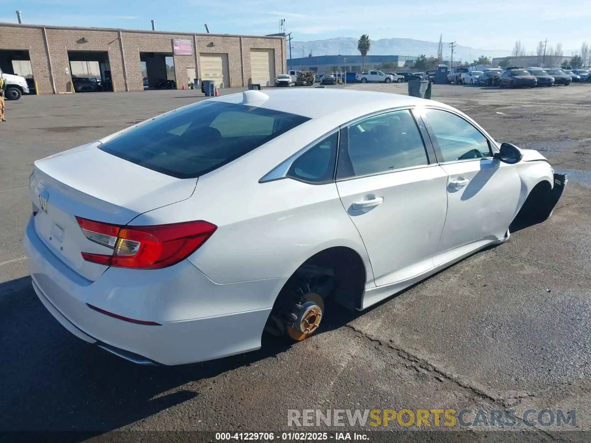 4 Photograph of a damaged car 1HGCV1F15LA053149 HONDA ACCORD 2020