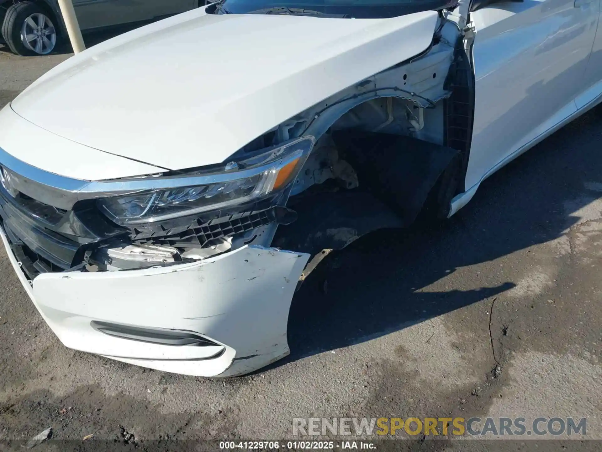 6 Photograph of a damaged car 1HGCV1F15LA053149 HONDA ACCORD 2020