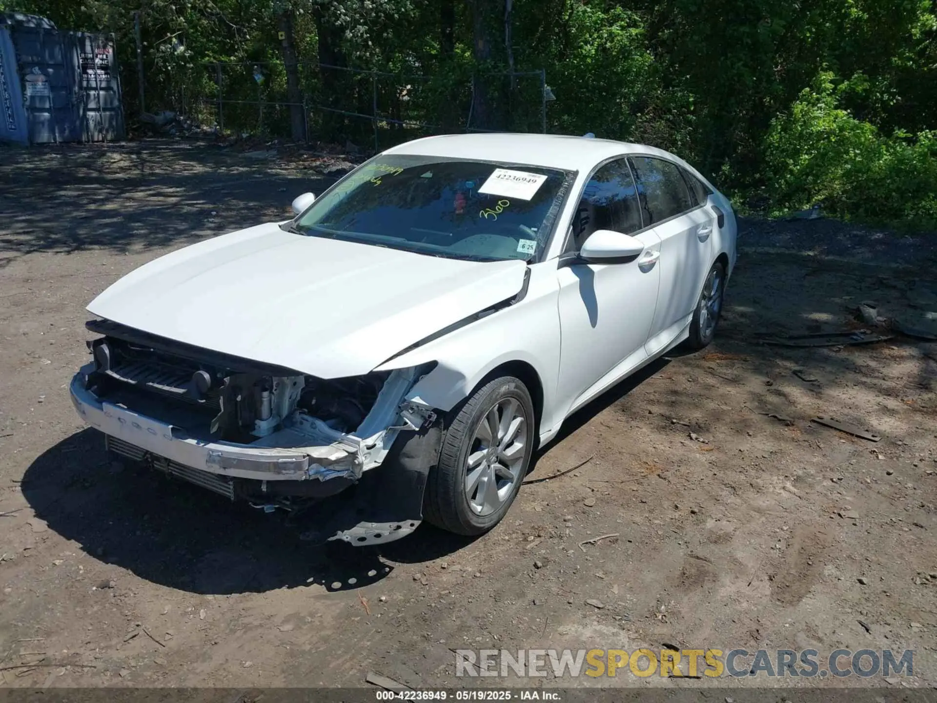 2 Photograph of a damaged car 1HGCV1F15LA062739 HONDA ACCORD 2020