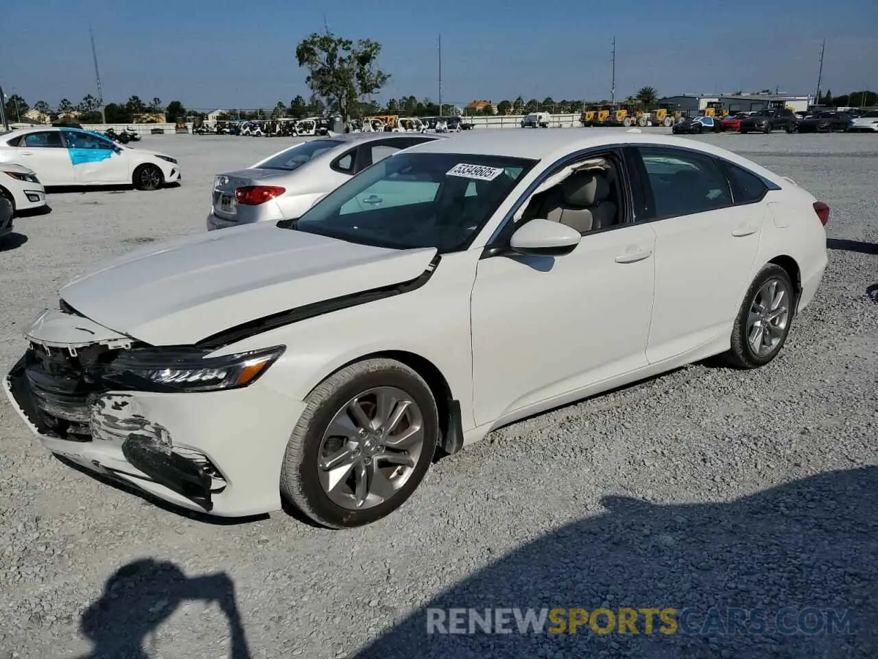1 Photograph of a damaged car 1HGCV1F15LA078617 HONDA ACCORD 2020