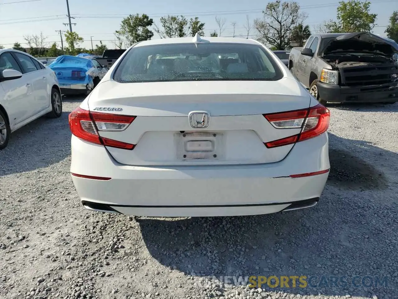 6 Photograph of a damaged car 1HGCV1F15LA078617 HONDA ACCORD 2020