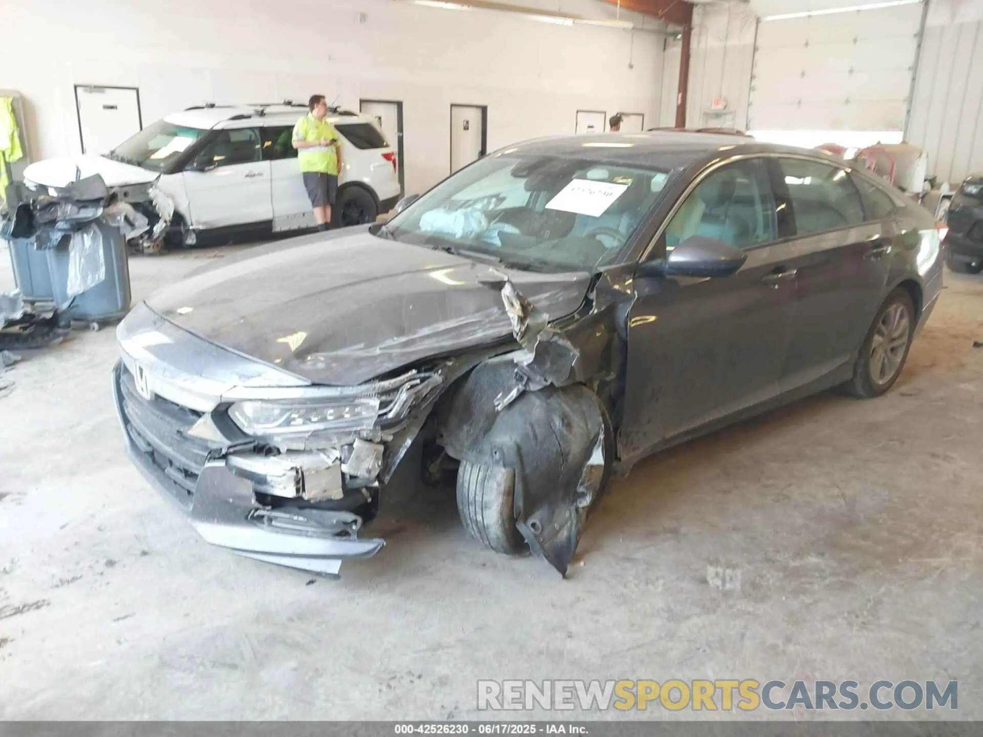 2 Photograph of a damaged car 1HGCV1F15LA101961 HONDA ACCORD 2020