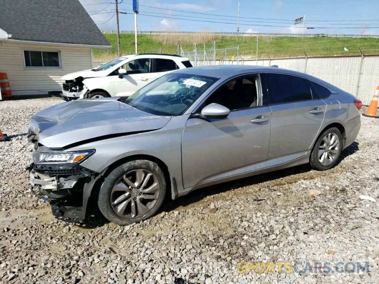 1 Photograph of a damaged car 1HGCV1F15LA111597 HONDA ACCORD 2020