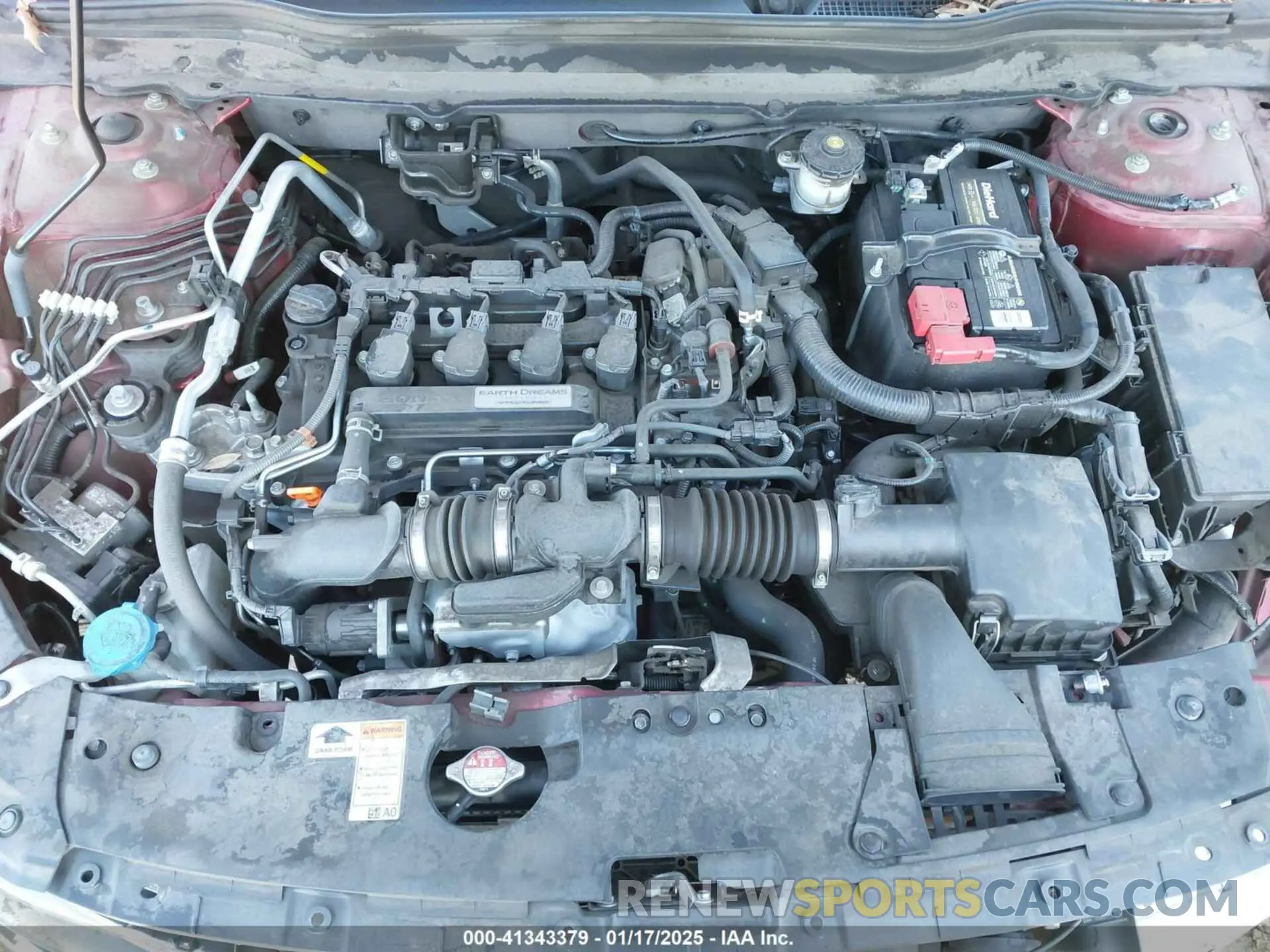 10 Photograph of a damaged car 1HGCV1F15LA116525 HONDA ACCORD 2020