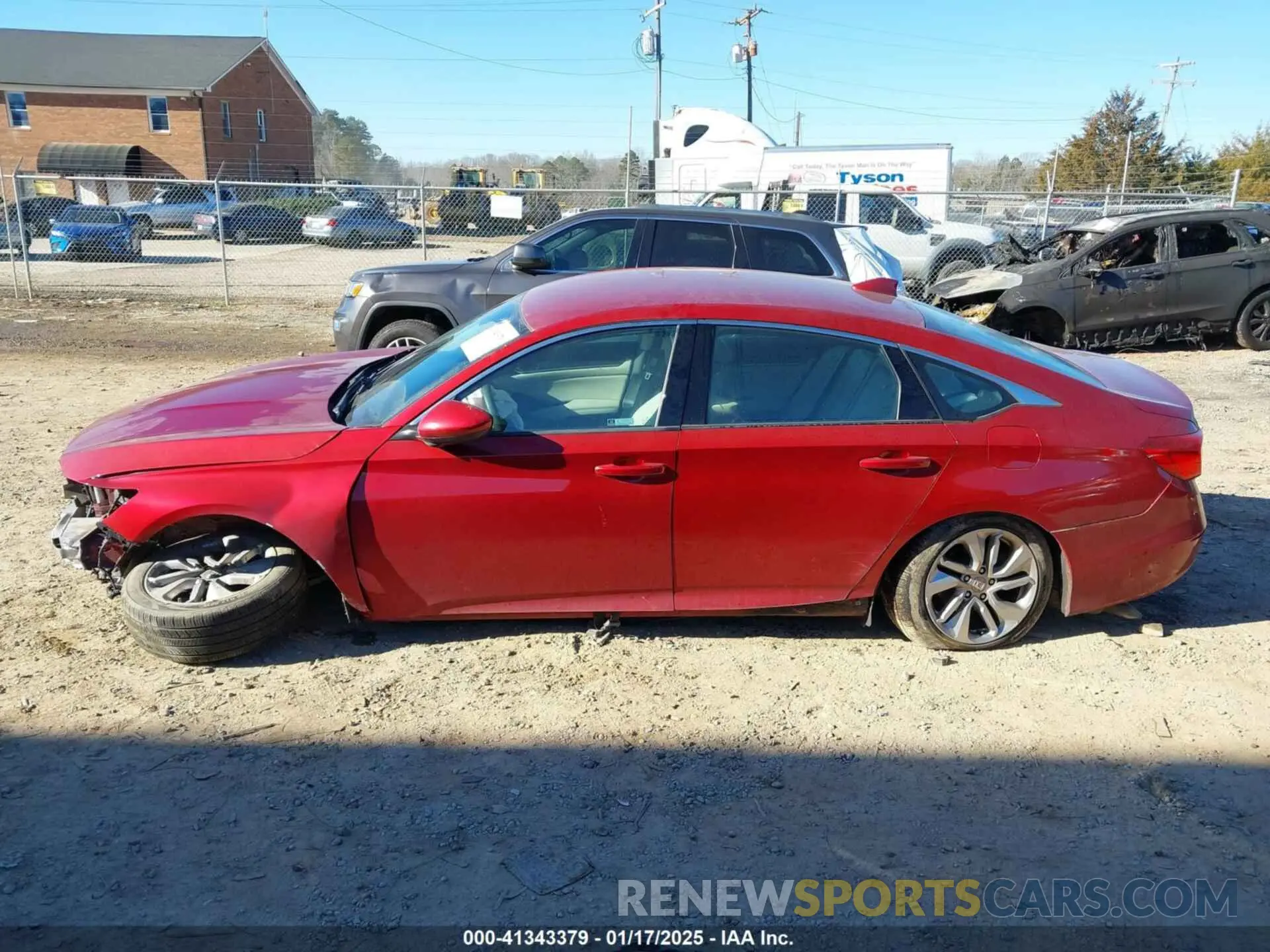 14 Photograph of a damaged car 1HGCV1F15LA116525 HONDA ACCORD 2020