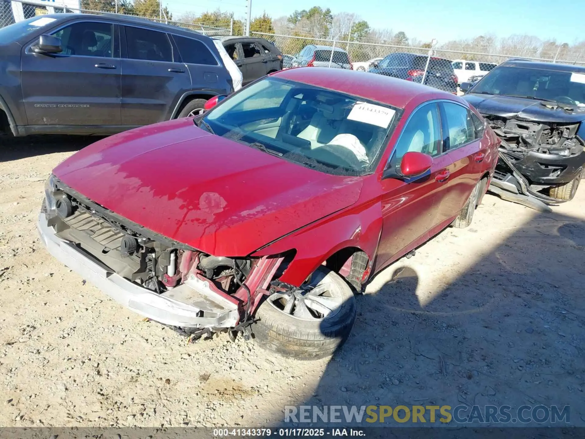 2 Photograph of a damaged car 1HGCV1F15LA116525 HONDA ACCORD 2020