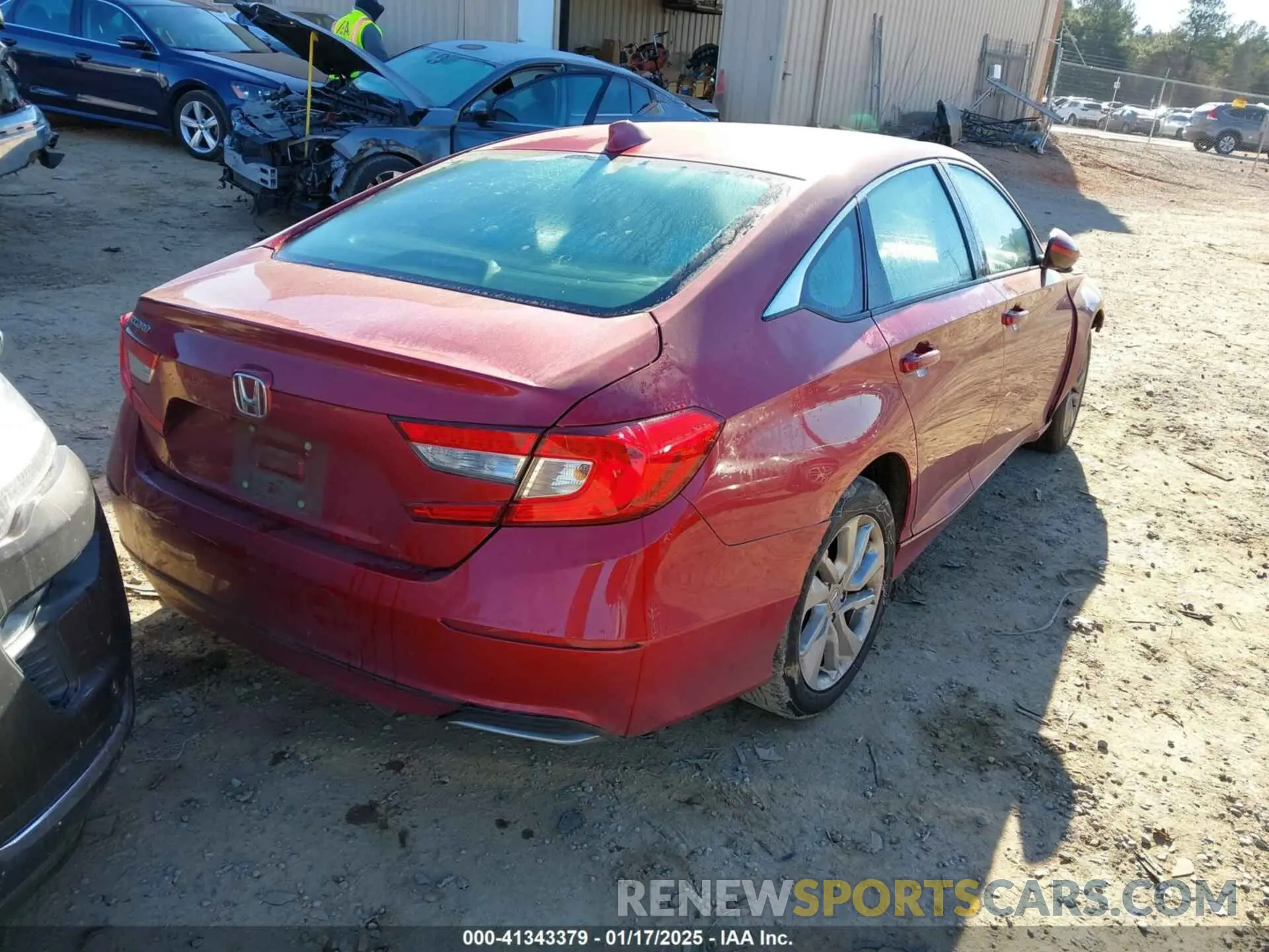 4 Photograph of a damaged car 1HGCV1F15LA116525 HONDA ACCORD 2020