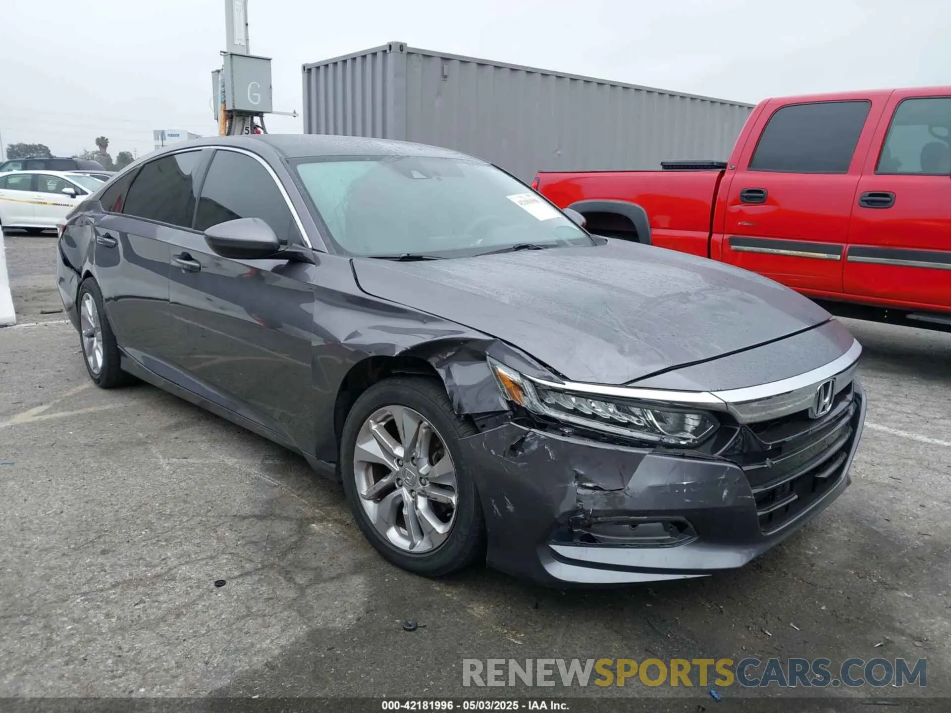 1 Photograph of a damaged car 1HGCV1F15LA130098 HONDA ACCORD 2020