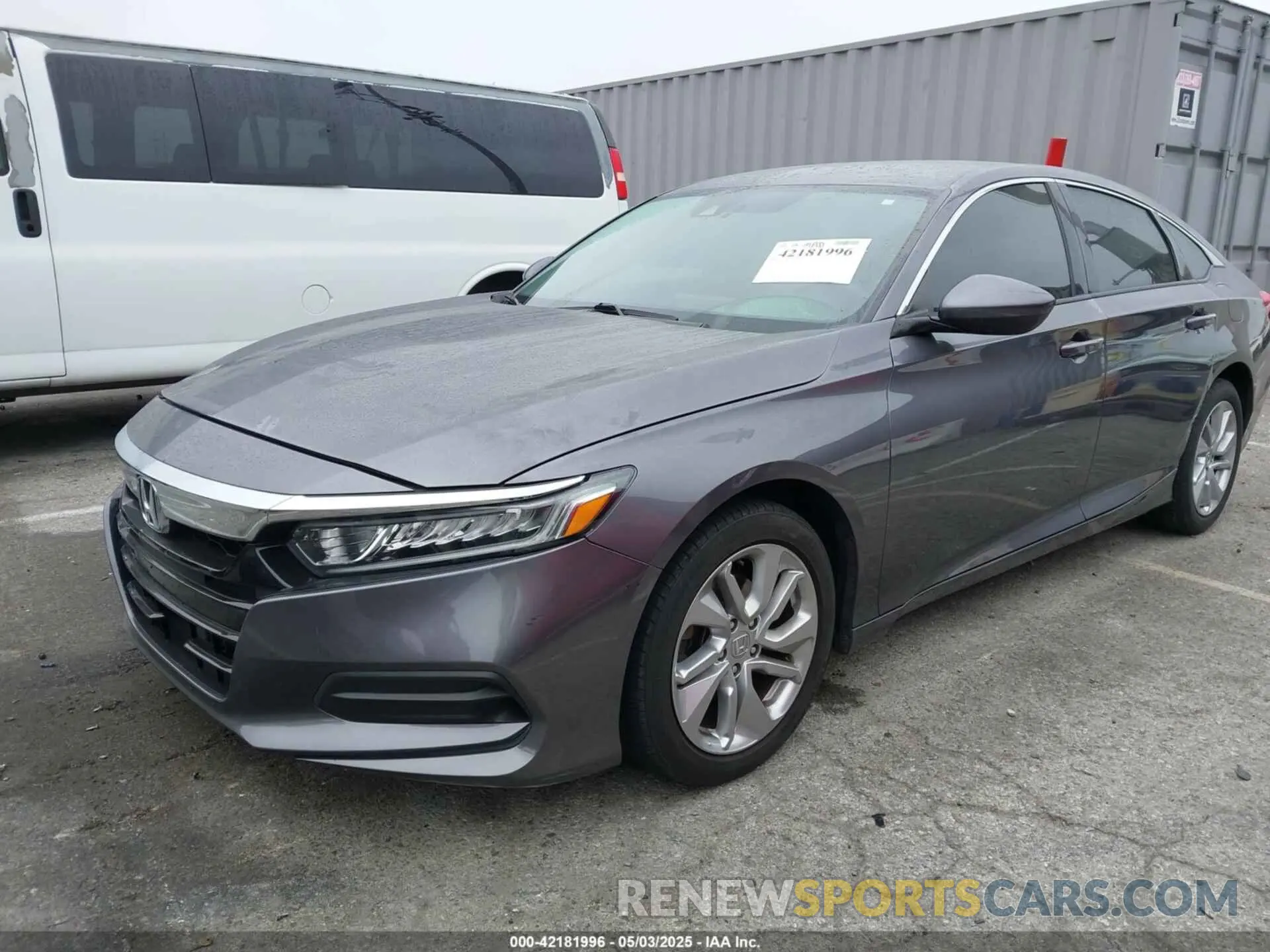 2 Photograph of a damaged car 1HGCV1F15LA130098 HONDA ACCORD 2020
