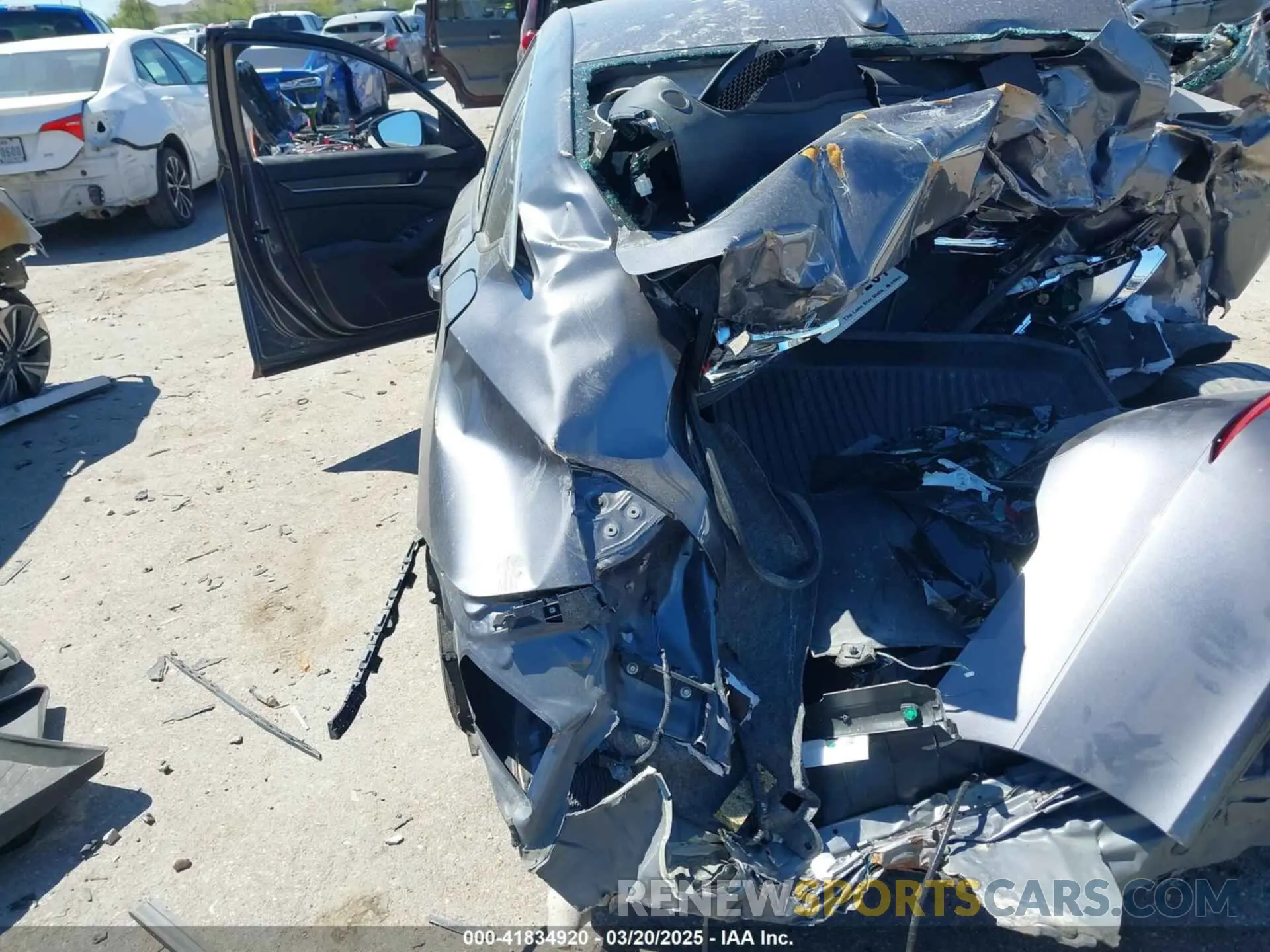 6 Photograph of a damaged car 1HGCV1F15LA143465 HONDA ACCORD 2020