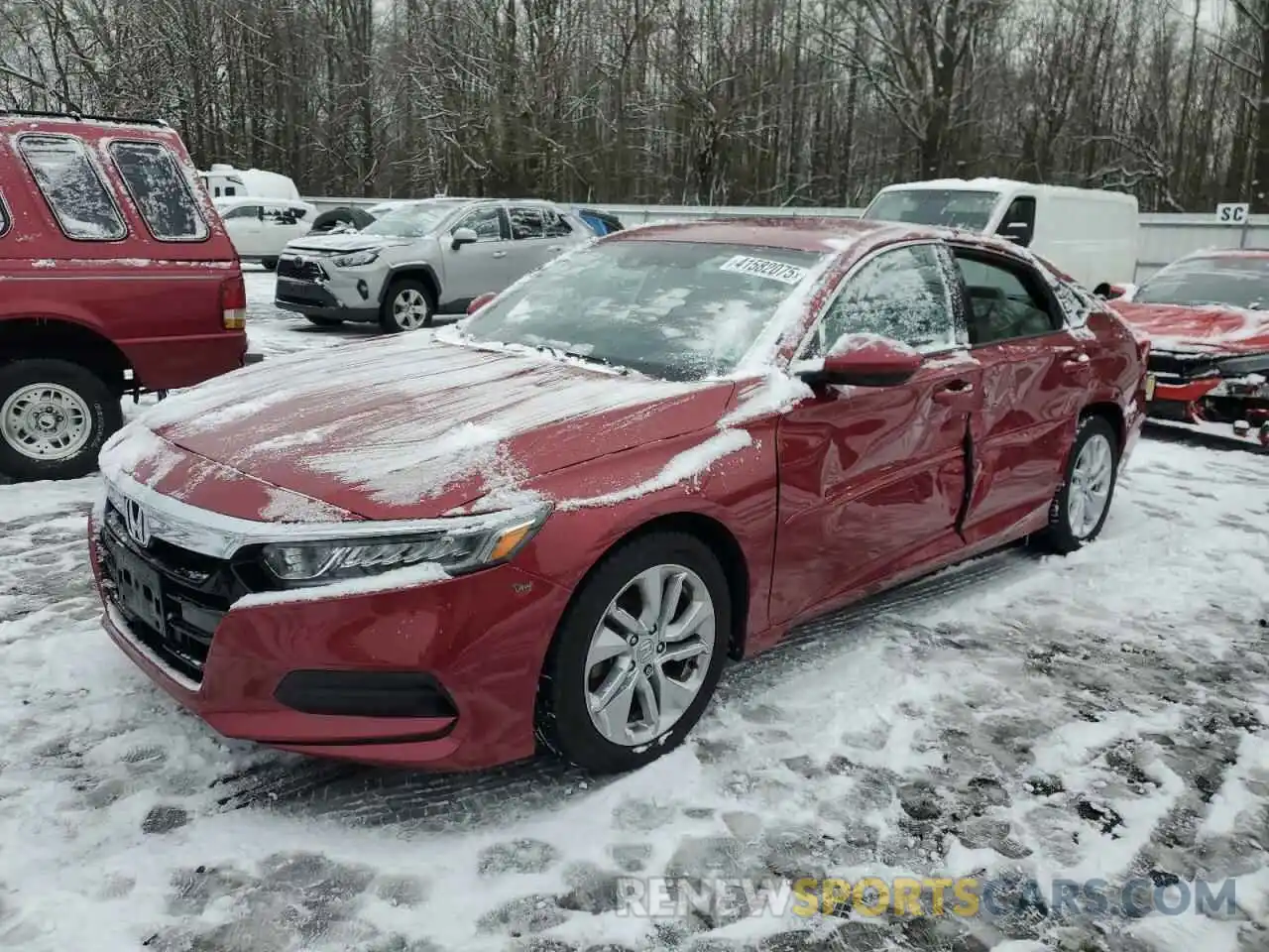 1 Photograph of a damaged car 1HGCV1F16LA000931 HONDA ACCORD 2020