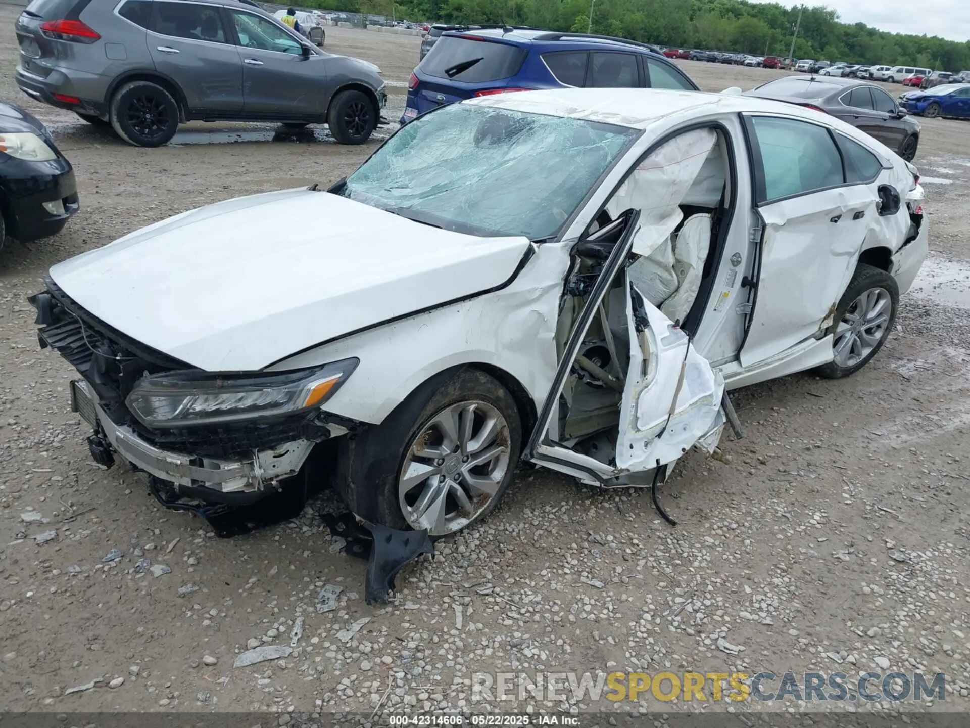 2 Photograph of a damaged car 1HGCV1F16LA006731 HONDA ACCORD 2020