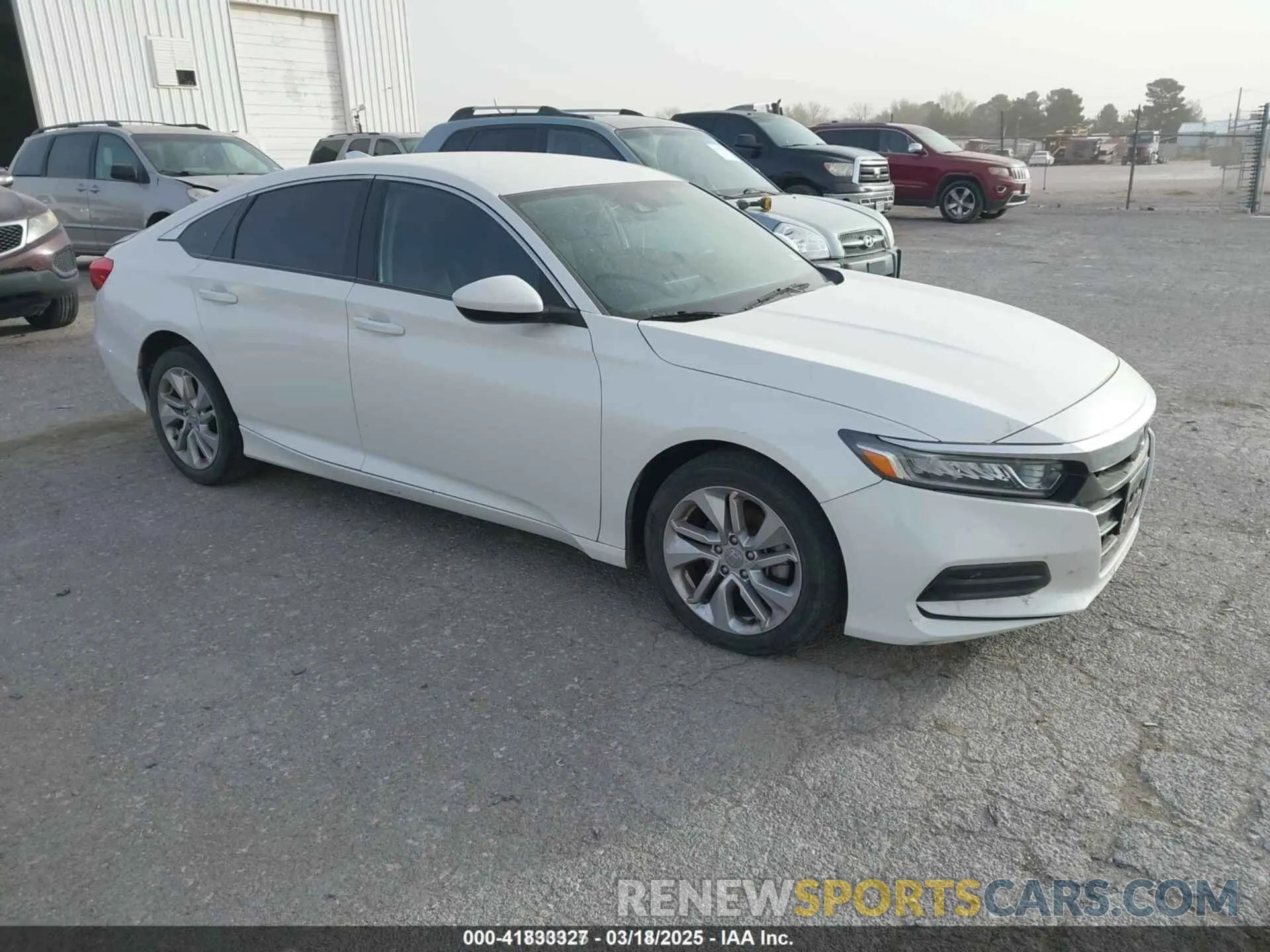 1 Photograph of a damaged car 1HGCV1F16LA028678 HONDA ACCORD 2020