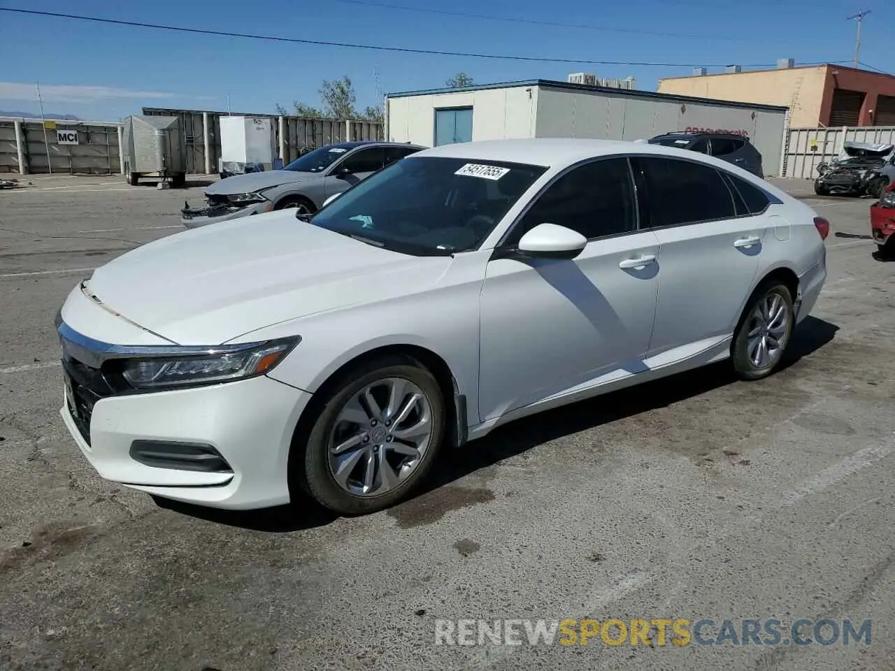 1 Photograph of a damaged car 1HGCV1F16LA033976 HONDA ACCORD 2020