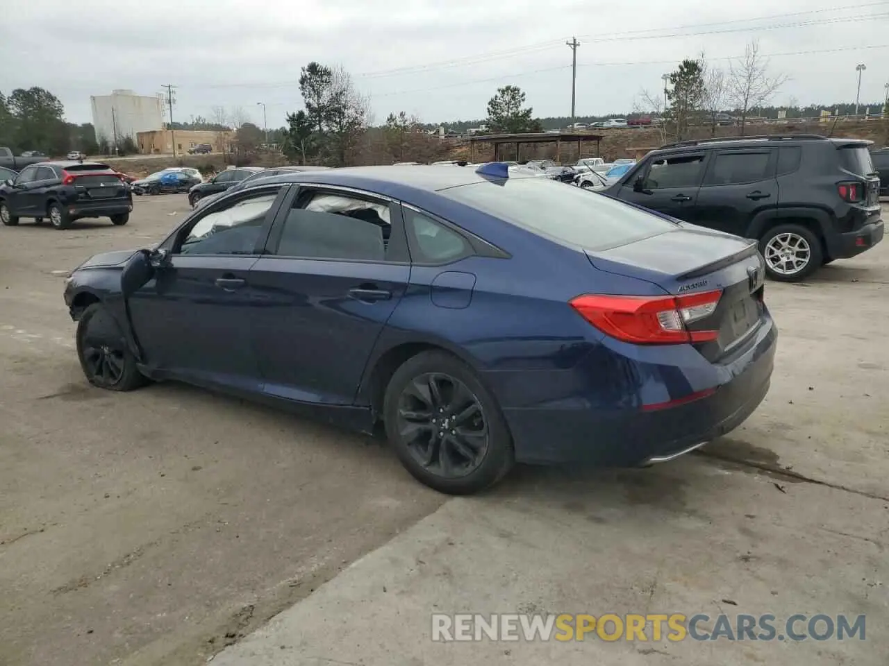 2 Photograph of a damaged car 1HGCV1F16LA043472 HONDA ACCORD 2020