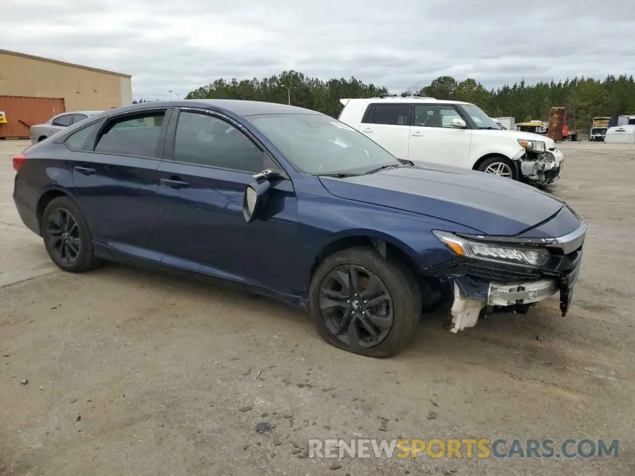 4 Photograph of a damaged car 1HGCV1F16LA043472 HONDA ACCORD 2020