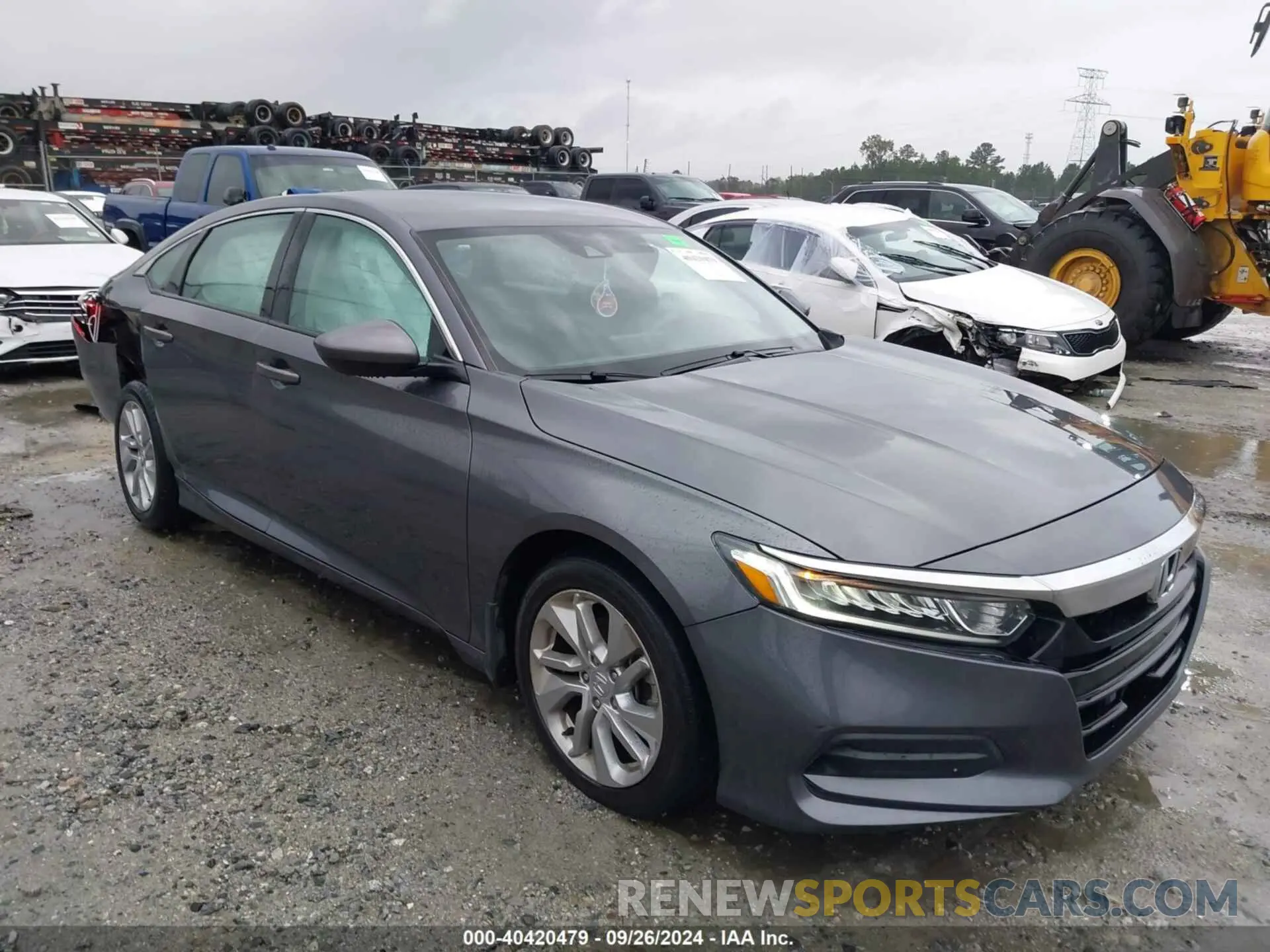 1 Photograph of a damaged car 1HGCV1F16LA085415 HONDA ACCORD 2020