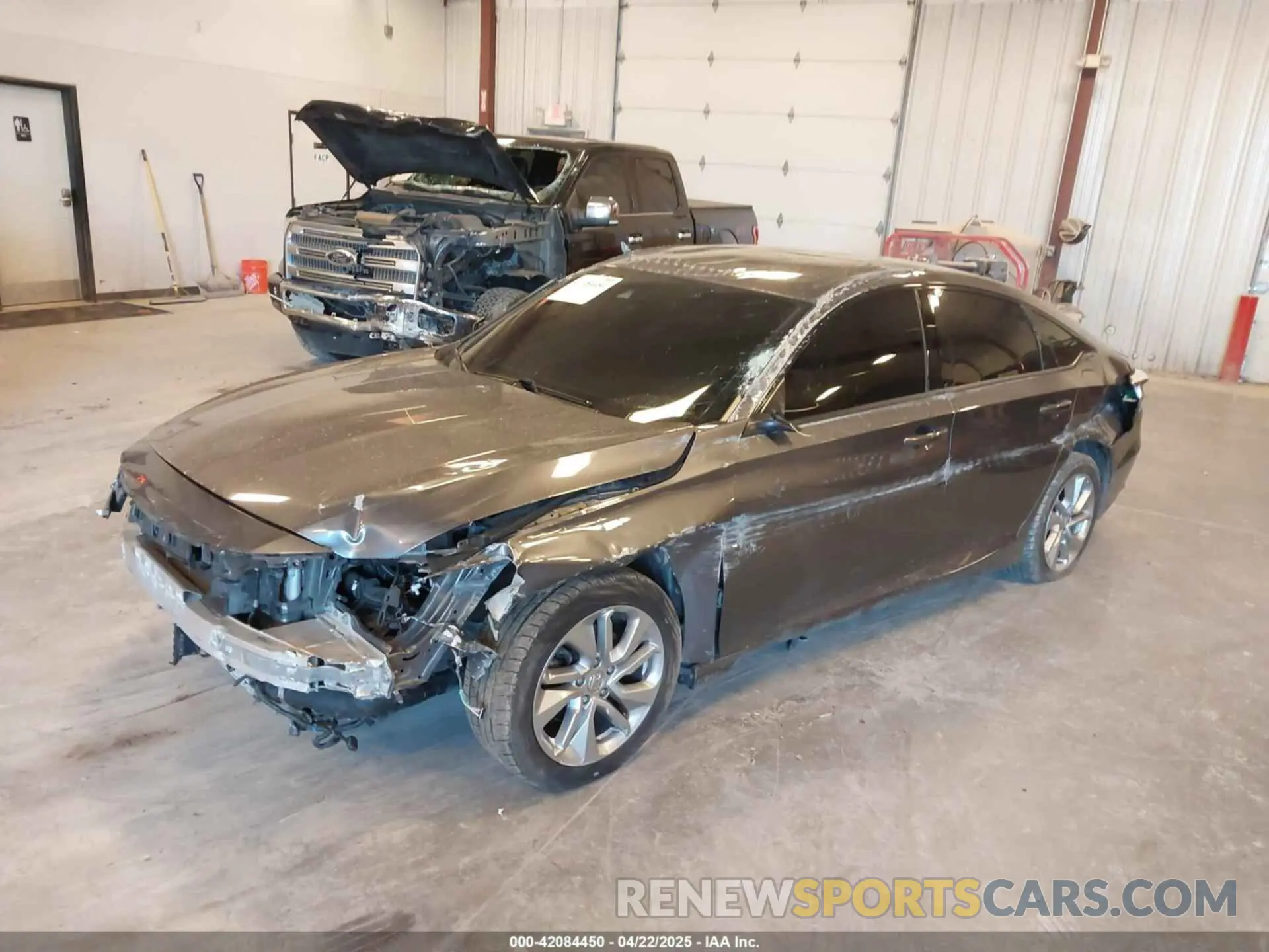 2 Photograph of a damaged car 1HGCV1F17LA007385 HONDA ACCORD 2020