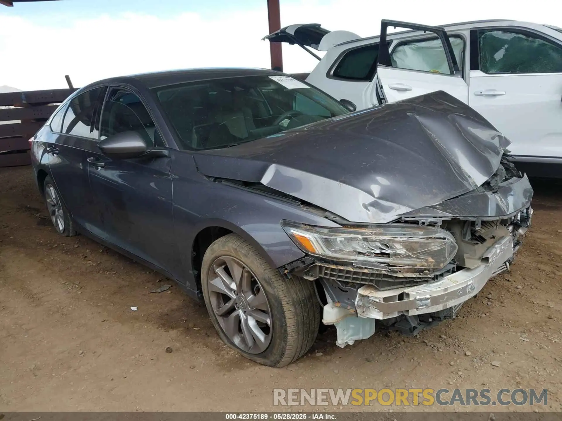 1 Photograph of a damaged car 1HGCV1F17LA022548 HONDA ACCORD 2020