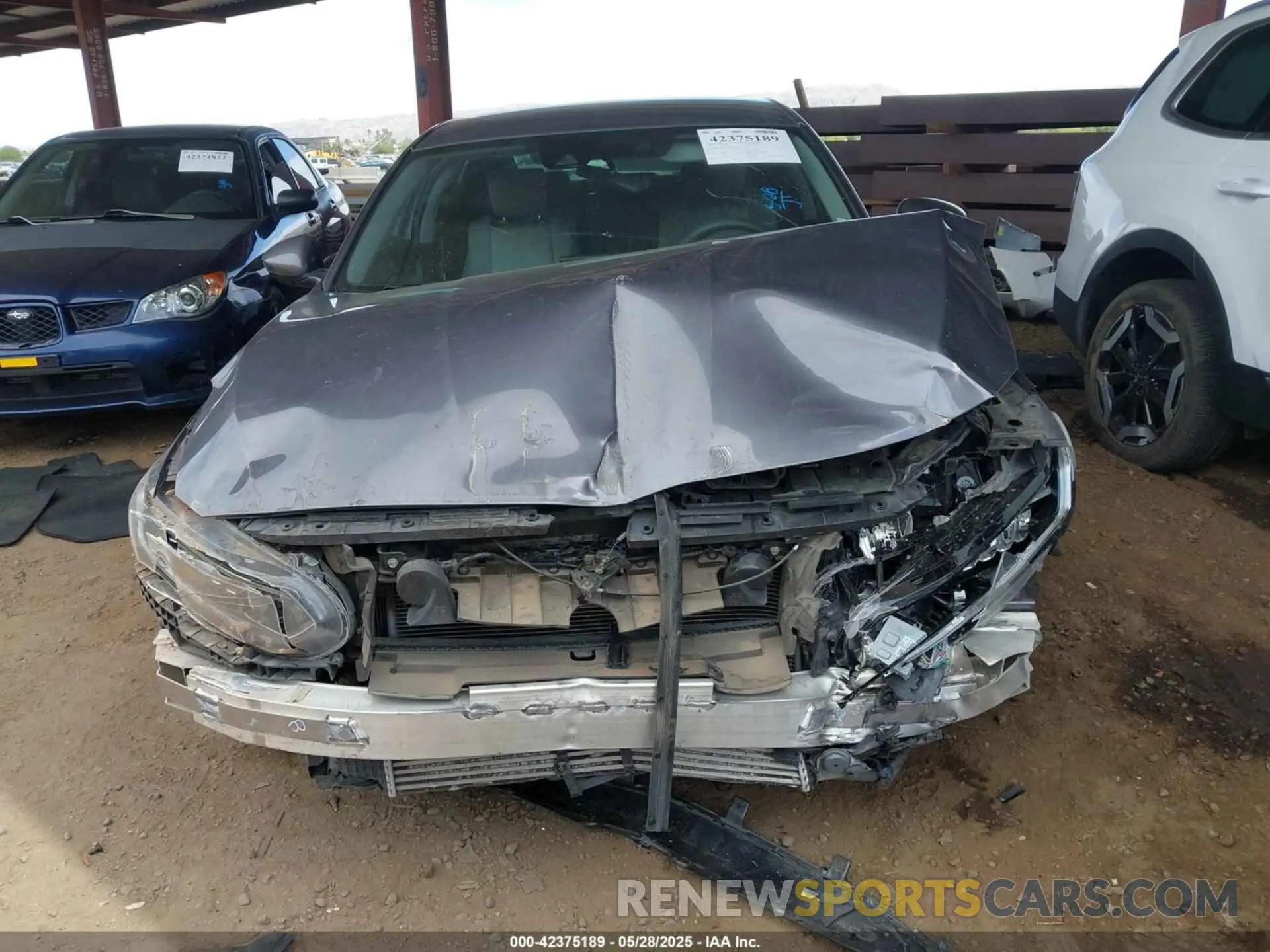 6 Photograph of a damaged car 1HGCV1F17LA022548 HONDA ACCORD 2020