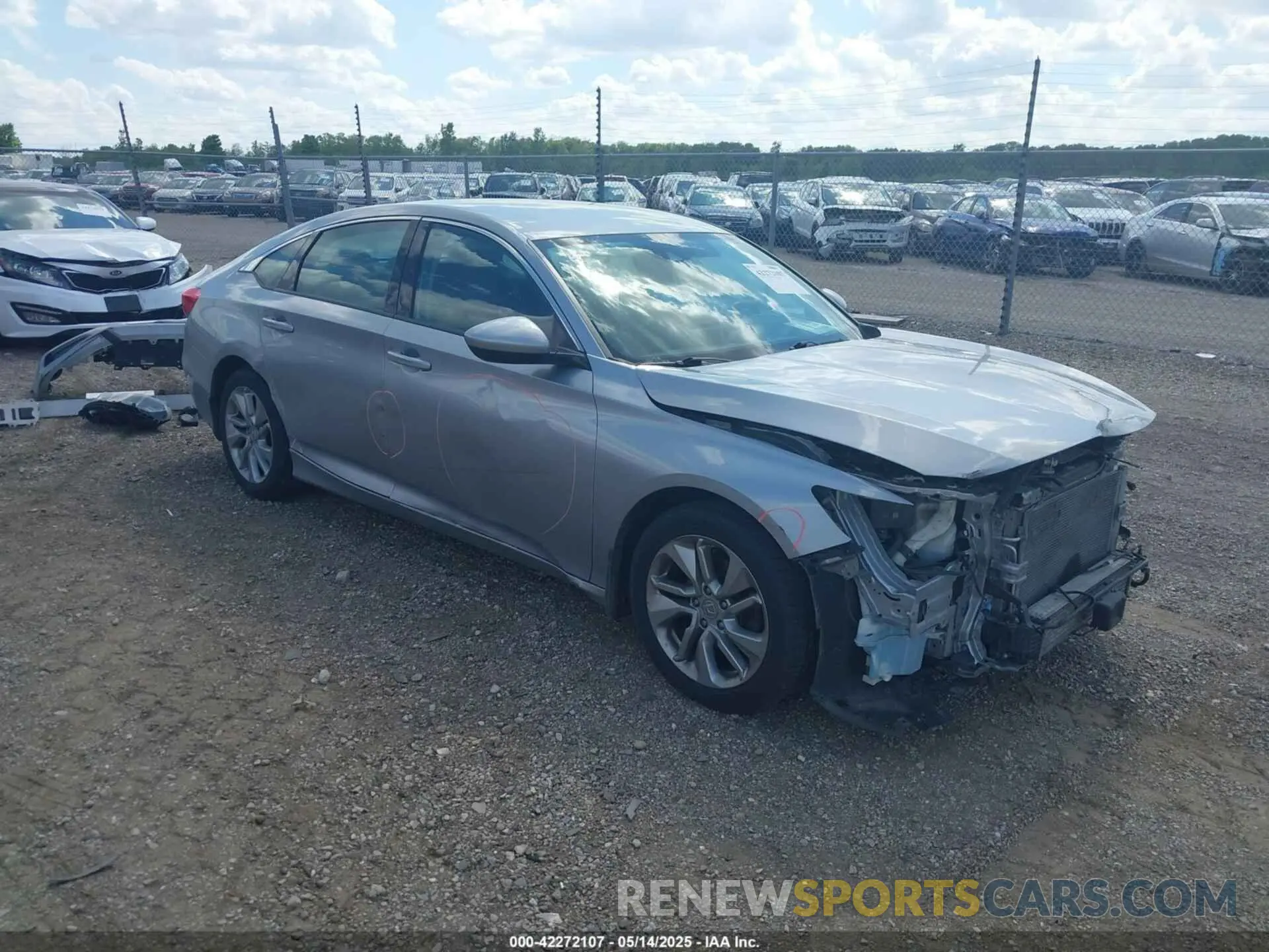 1 Photograph of a damaged car 1HGCV1F17LA032562 HONDA ACCORD 2020
