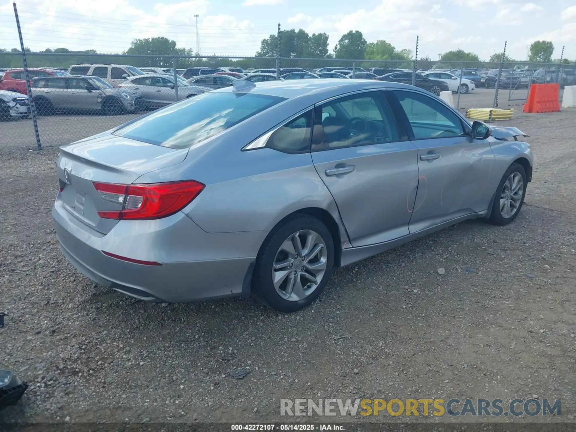4 Photograph of a damaged car 1HGCV1F17LA032562 HONDA ACCORD 2020