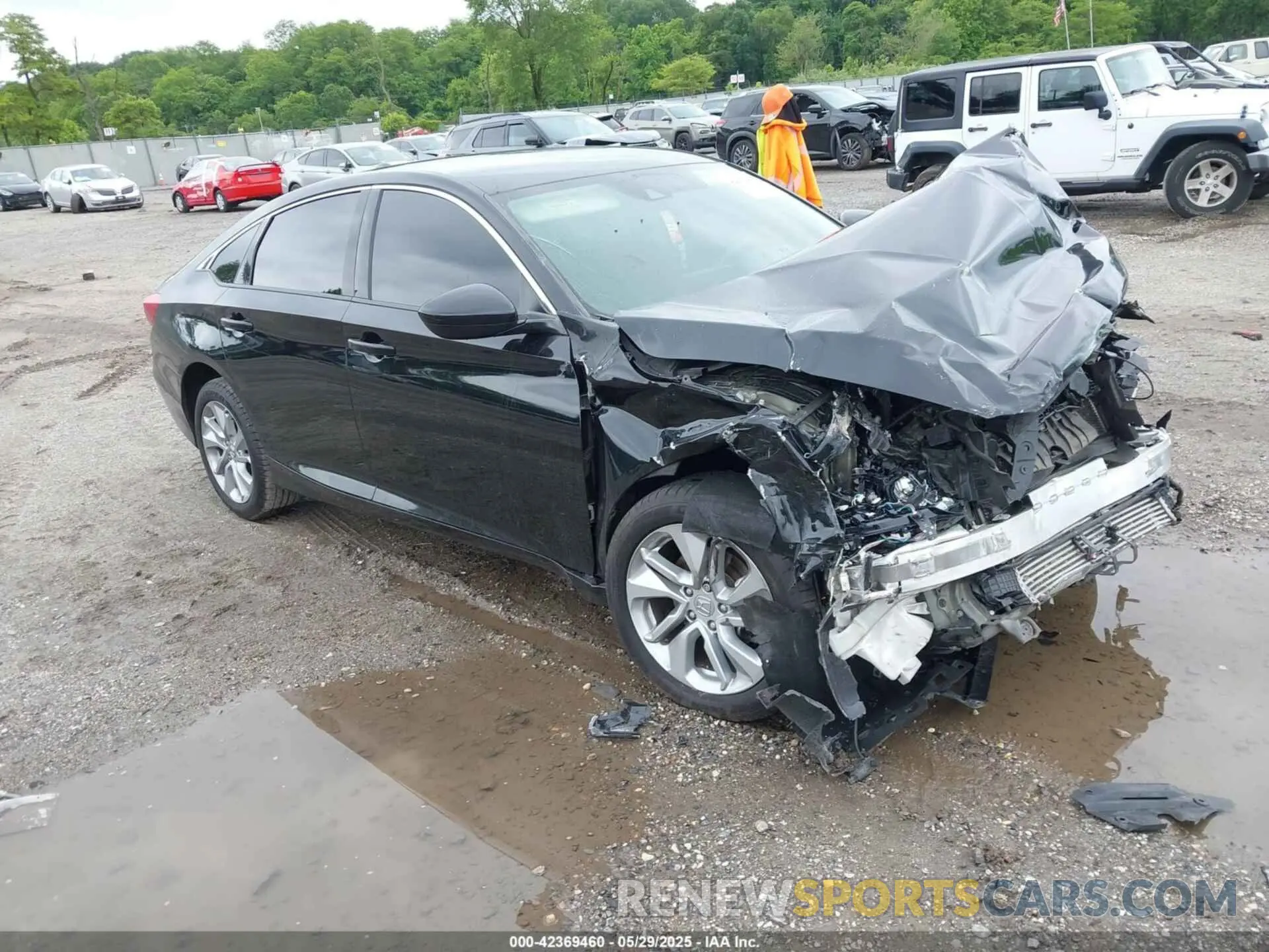 1 Photograph of a damaged car 1HGCV1F17LA062127 HONDA ACCORD 2020