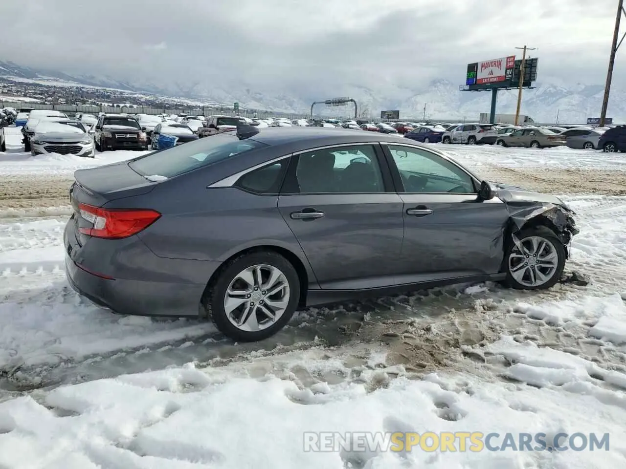 3 Photograph of a damaged car 1HGCV1F17LA100701 HONDA ACCORD 2020