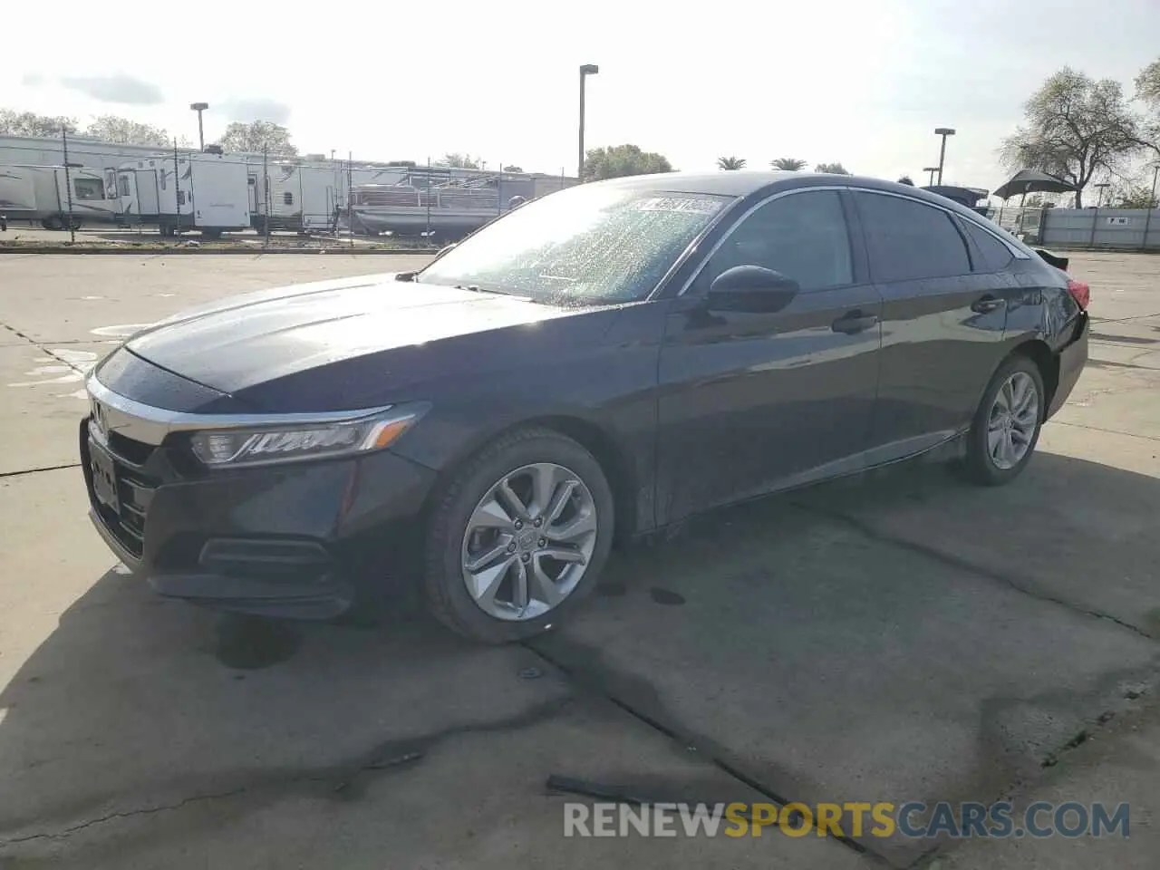 1 Photograph of a damaged car 1HGCV1F17LA105901 HONDA ACCORD 2020