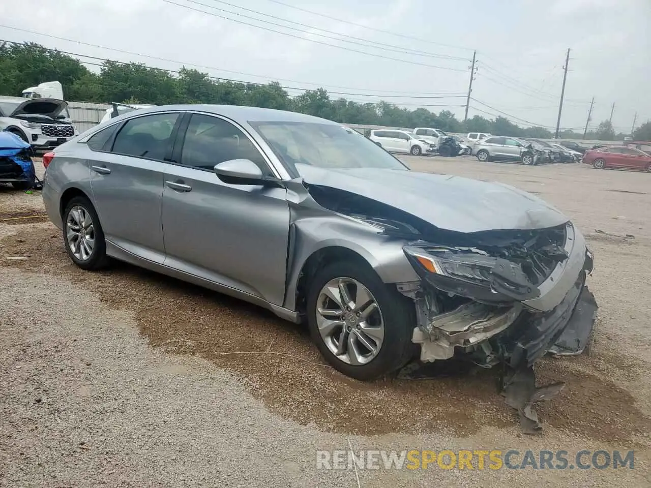 4 Photograph of a damaged car 1HGCV1F17LA131799 HONDA ACCORD 2020