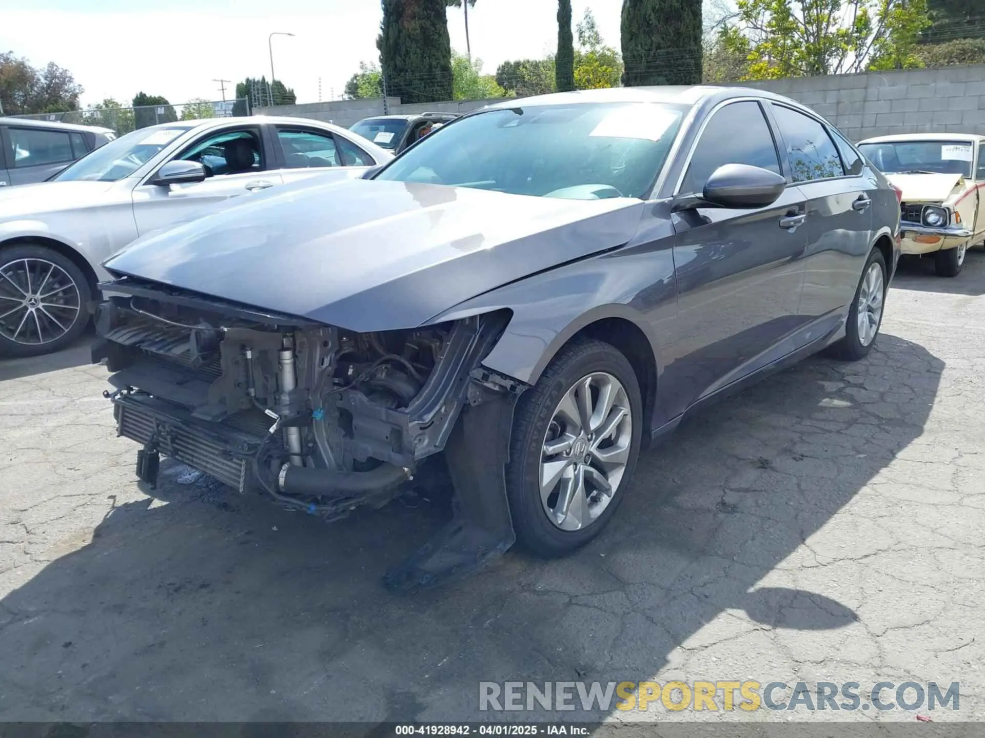 2 Photograph of a damaged car 1HGCV1F17LA131978 HONDA ACCORD 2020
