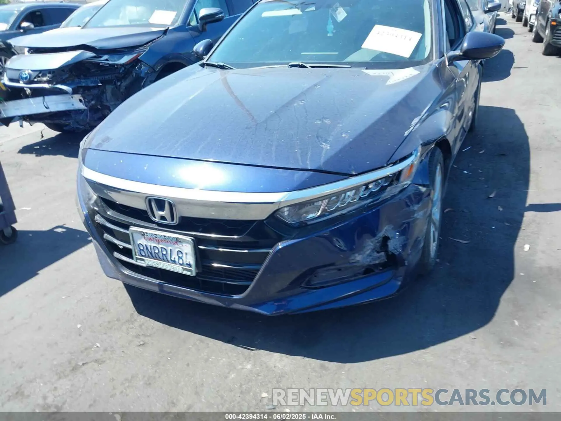 12 Photograph of a damaged car 1HGCV1F18LA005399 HONDA ACCORD 2020