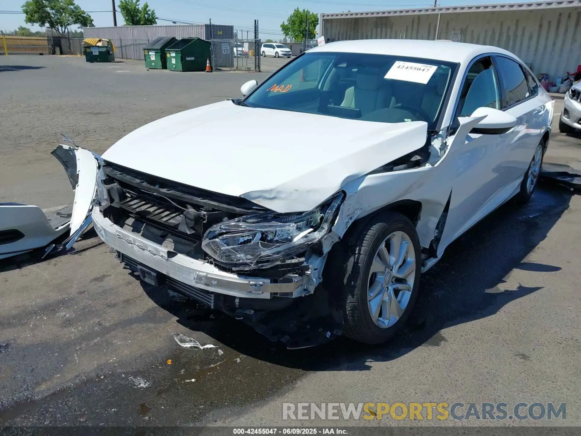 6 Photograph of a damaged car 1HGCV1F18LA017052 HONDA ACCORD 2020