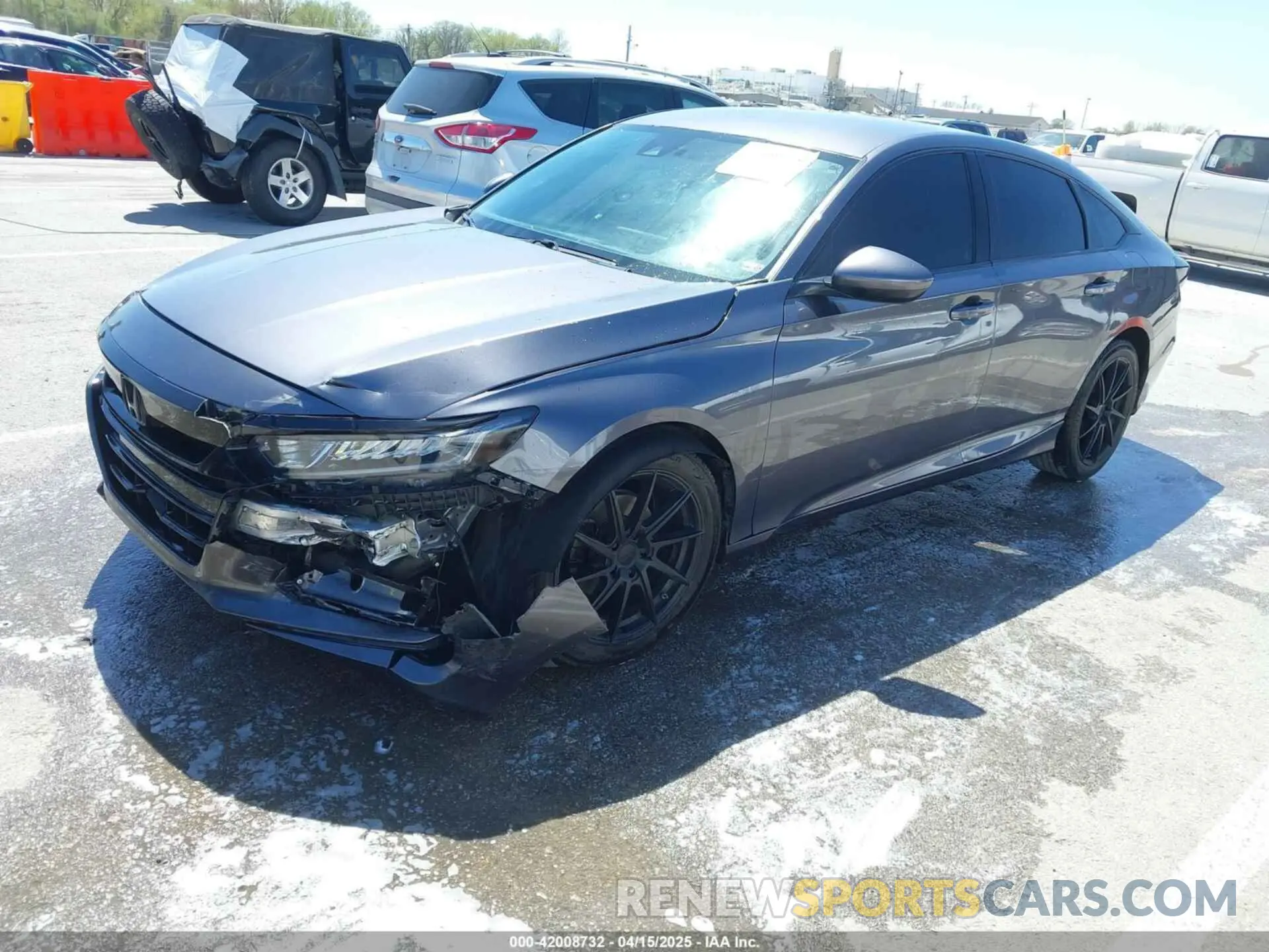 2 Photograph of a damaged car 1HGCV1F18LA033493 HONDA ACCORD 2020