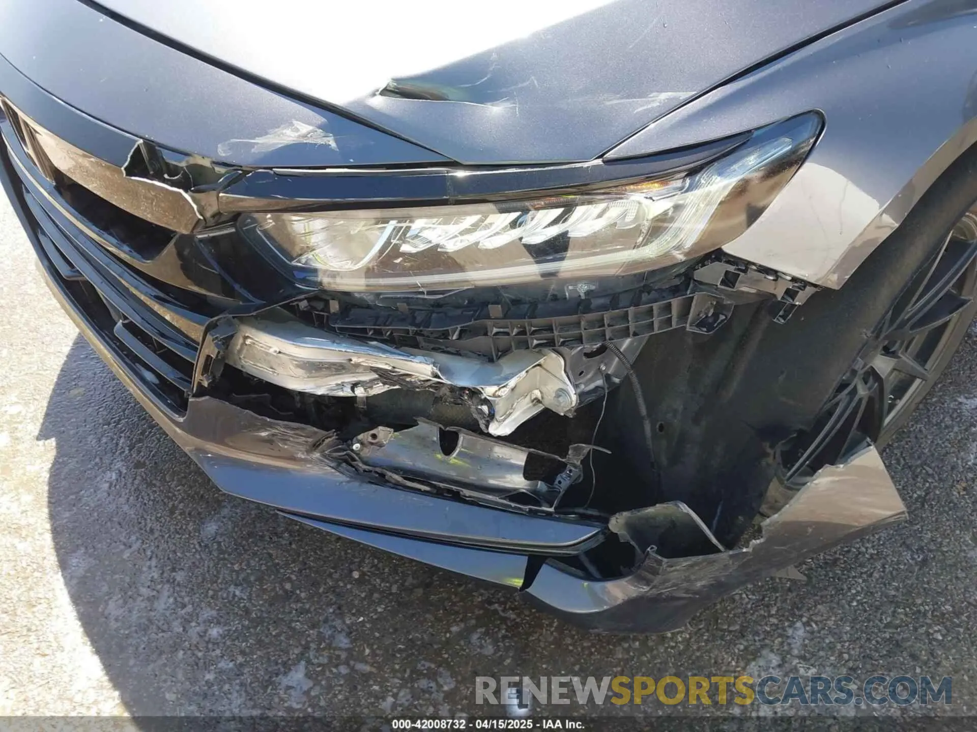6 Photograph of a damaged car 1HGCV1F18LA033493 HONDA ACCORD 2020