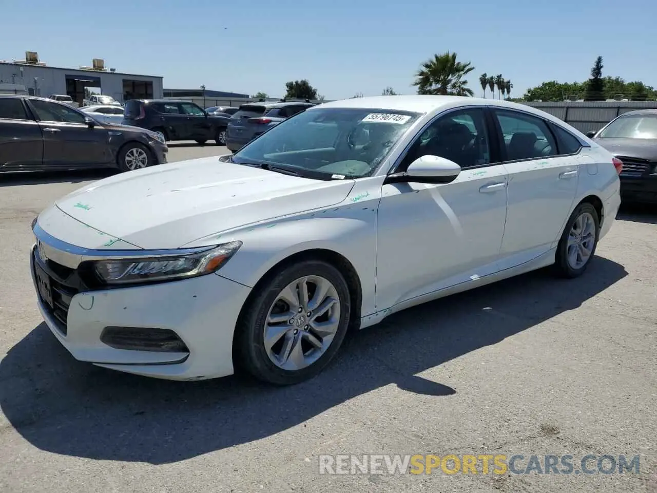 1 Photograph of a damaged car 1HGCV1F18LA053632 HONDA ACCORD 2020