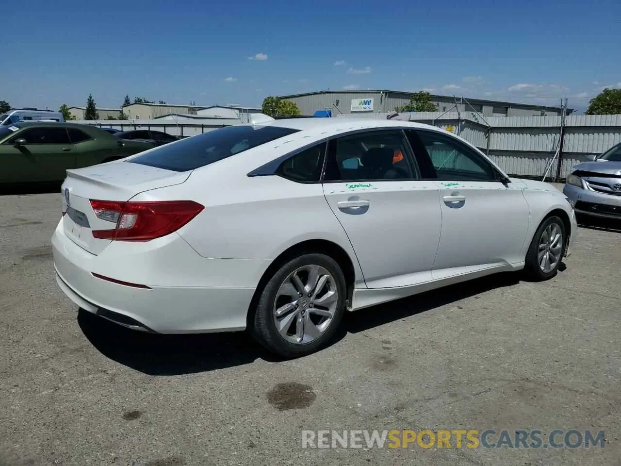 3 Photograph of a damaged car 1HGCV1F18LA053632 HONDA ACCORD 2020