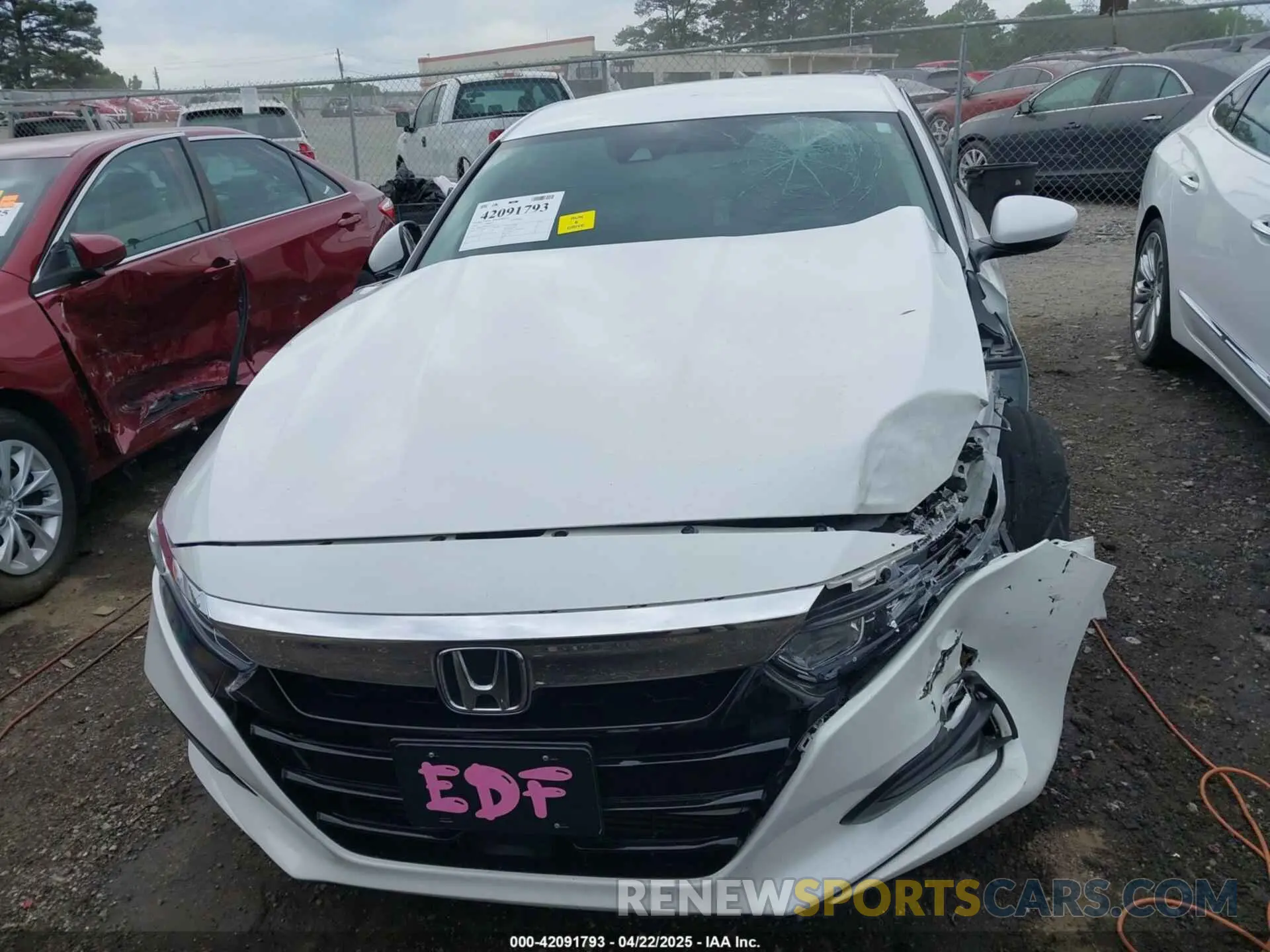 13 Photograph of a damaged car 1HGCV1F18LA053677 HONDA ACCORD 2020