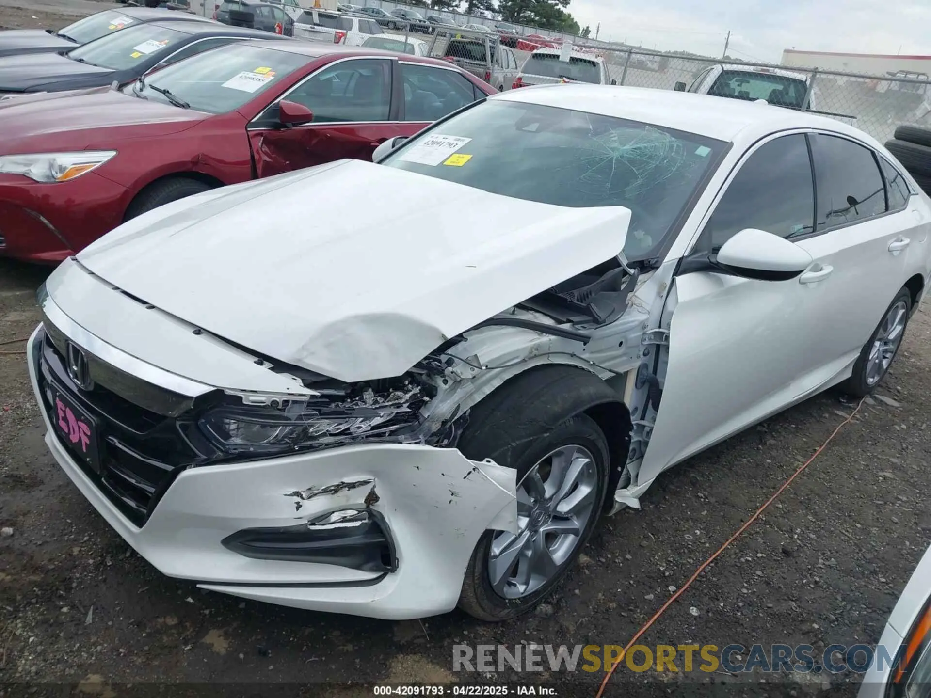 2 Photograph of a damaged car 1HGCV1F18LA053677 HONDA ACCORD 2020
