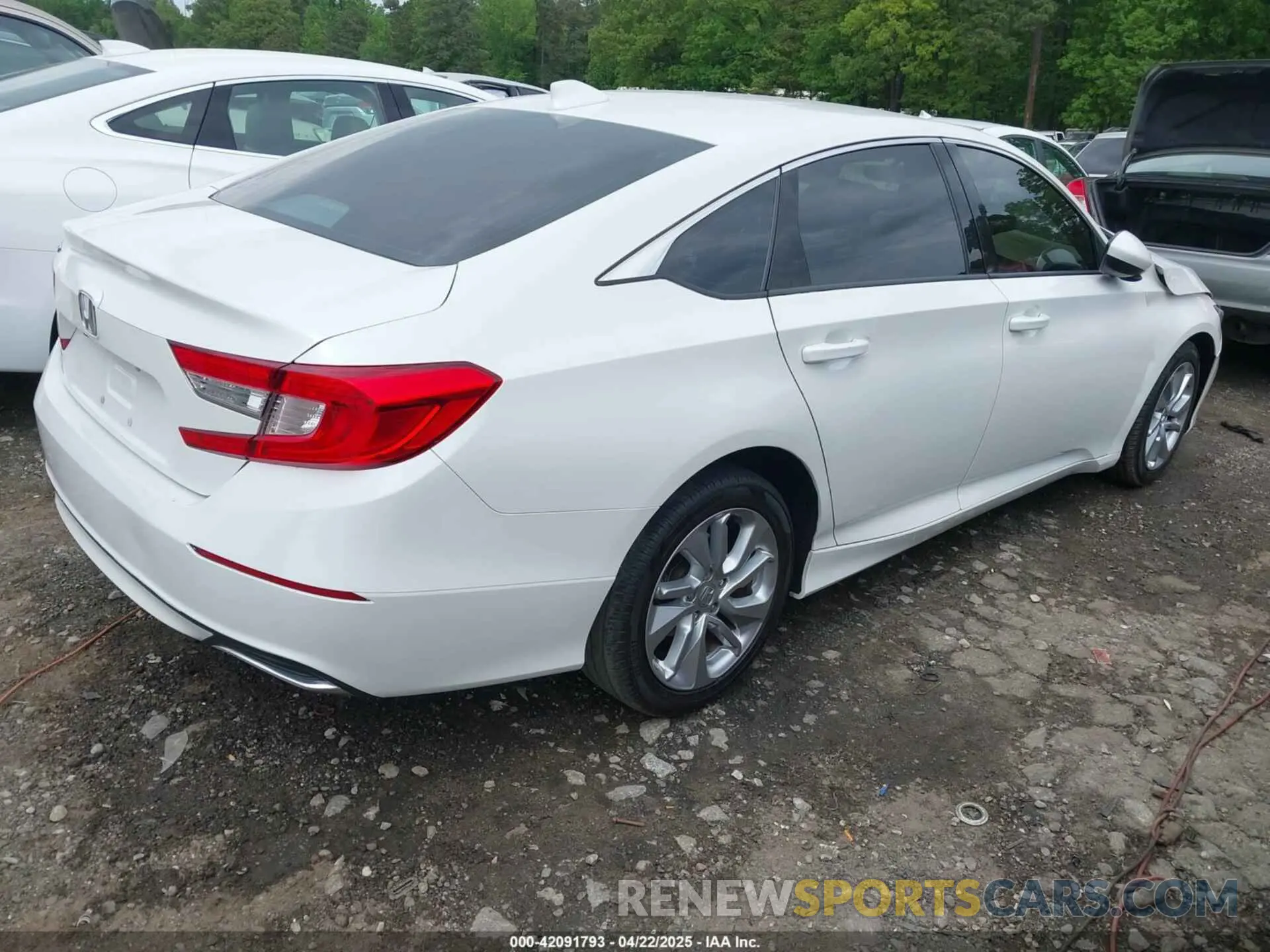 4 Photograph of a damaged car 1HGCV1F18LA053677 HONDA ACCORD 2020