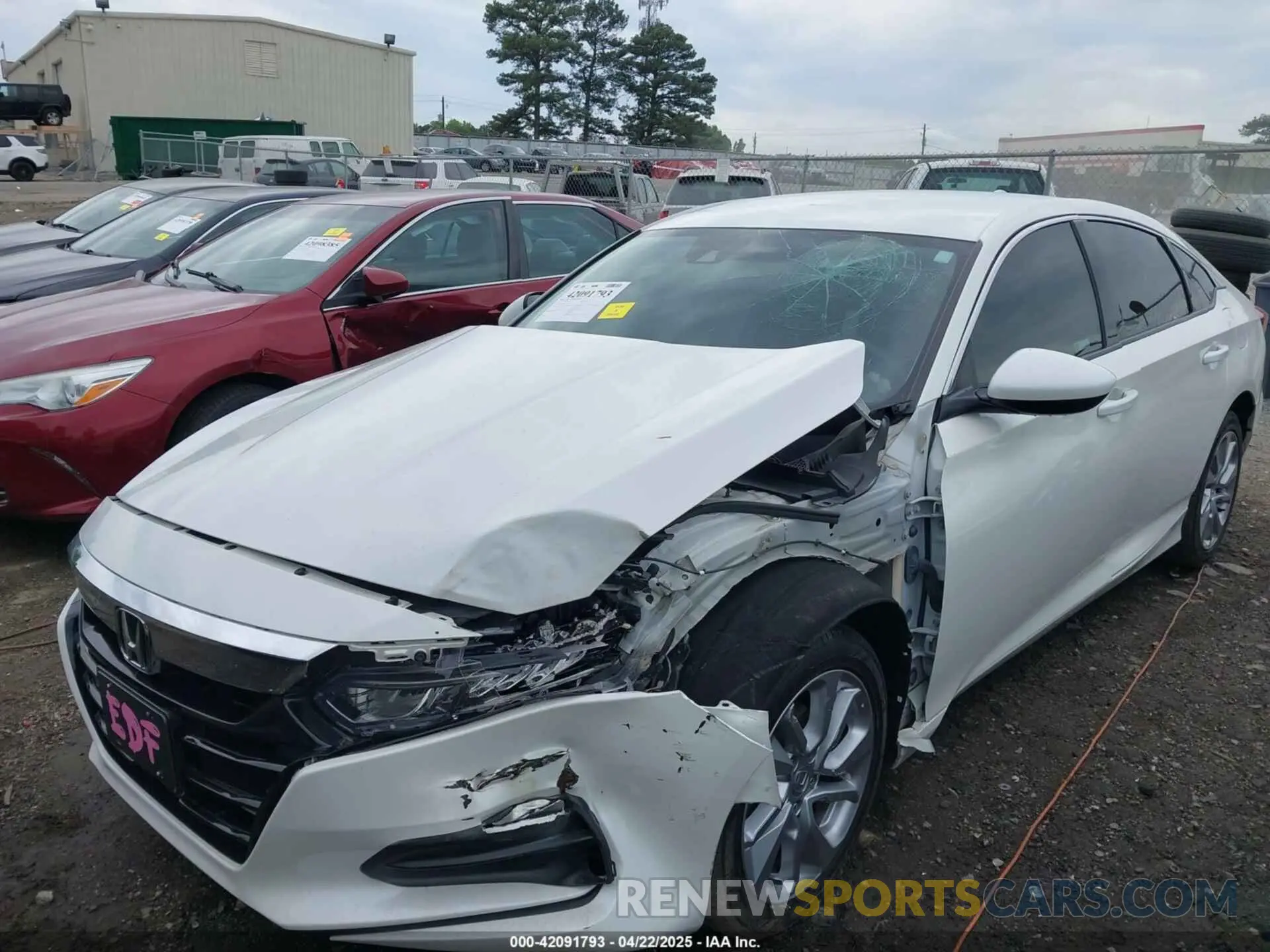 6 Photograph of a damaged car 1HGCV1F18LA053677 HONDA ACCORD 2020
