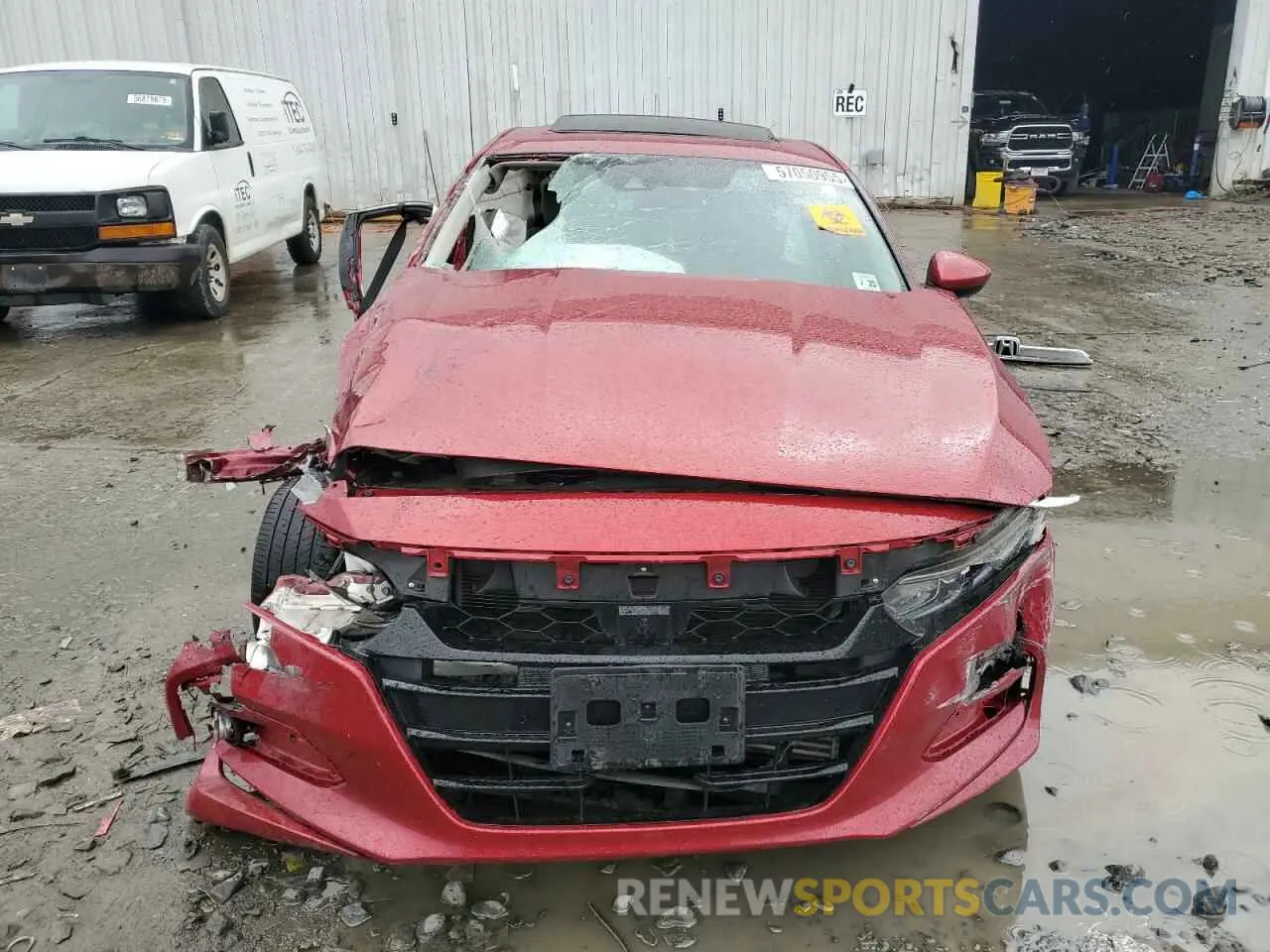 5 Photograph of a damaged car 1HGCV1F18LA071466 HONDA ACCORD 2020