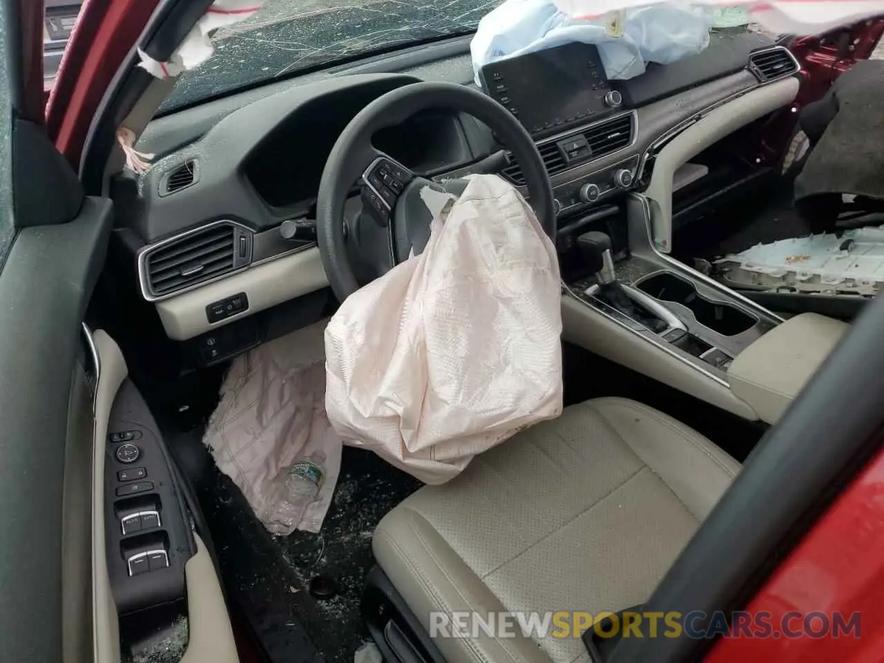 8 Photograph of a damaged car 1HGCV1F18LA071466 HONDA ACCORD 2020