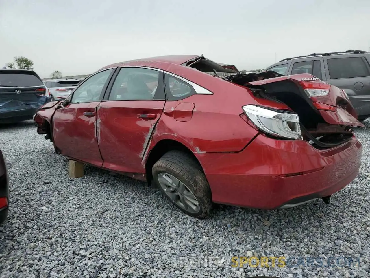 2 Photograph of a damaged car 1HGCV1F18LA074478 HONDA ACCORD 2020