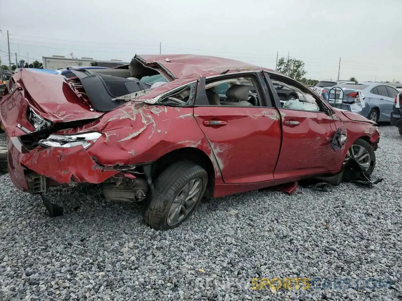 3 Photograph of a damaged car 1HGCV1F18LA074478 HONDA ACCORD 2020