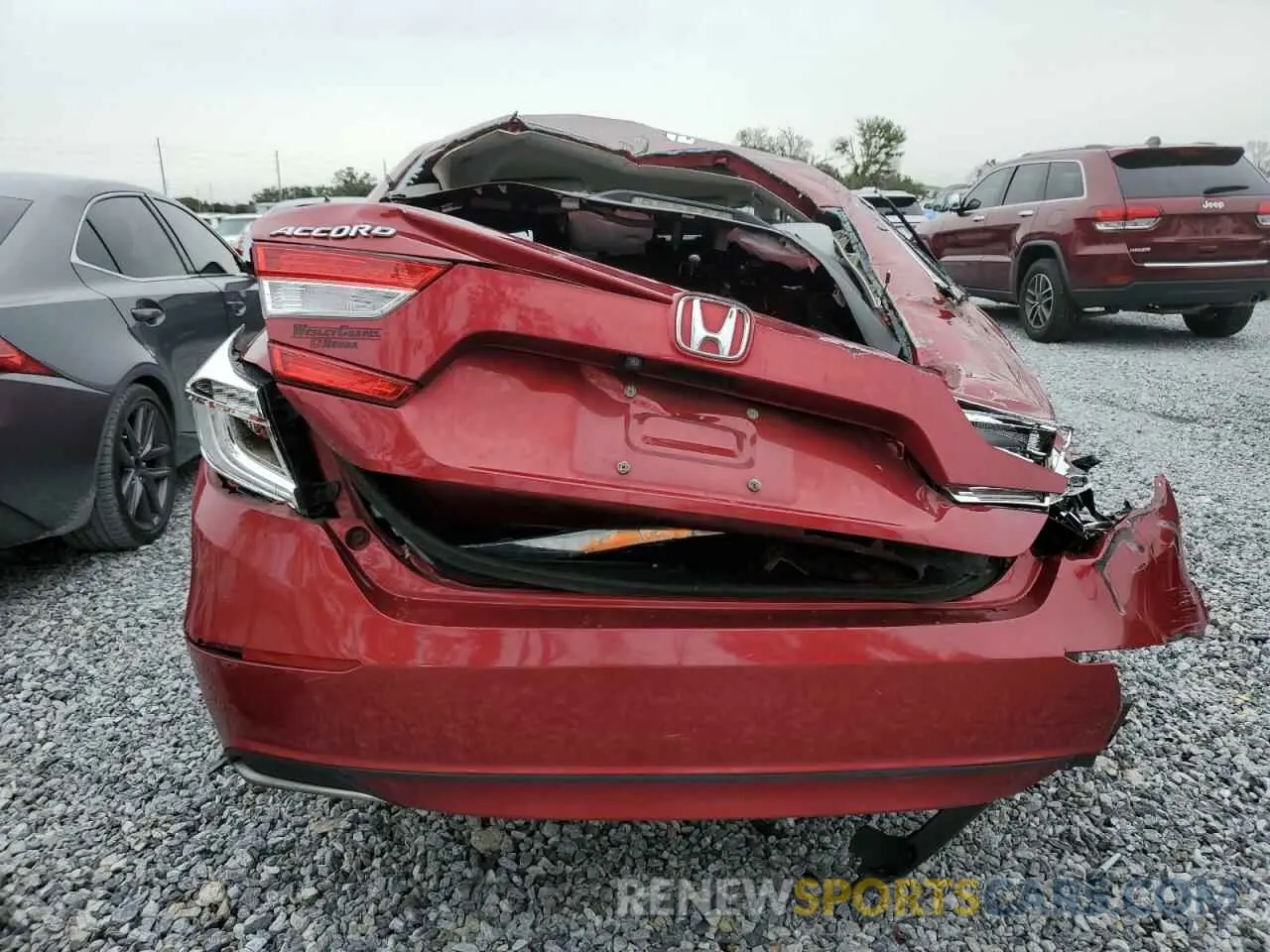 6 Photograph of a damaged car 1HGCV1F18LA074478 HONDA ACCORD 2020
