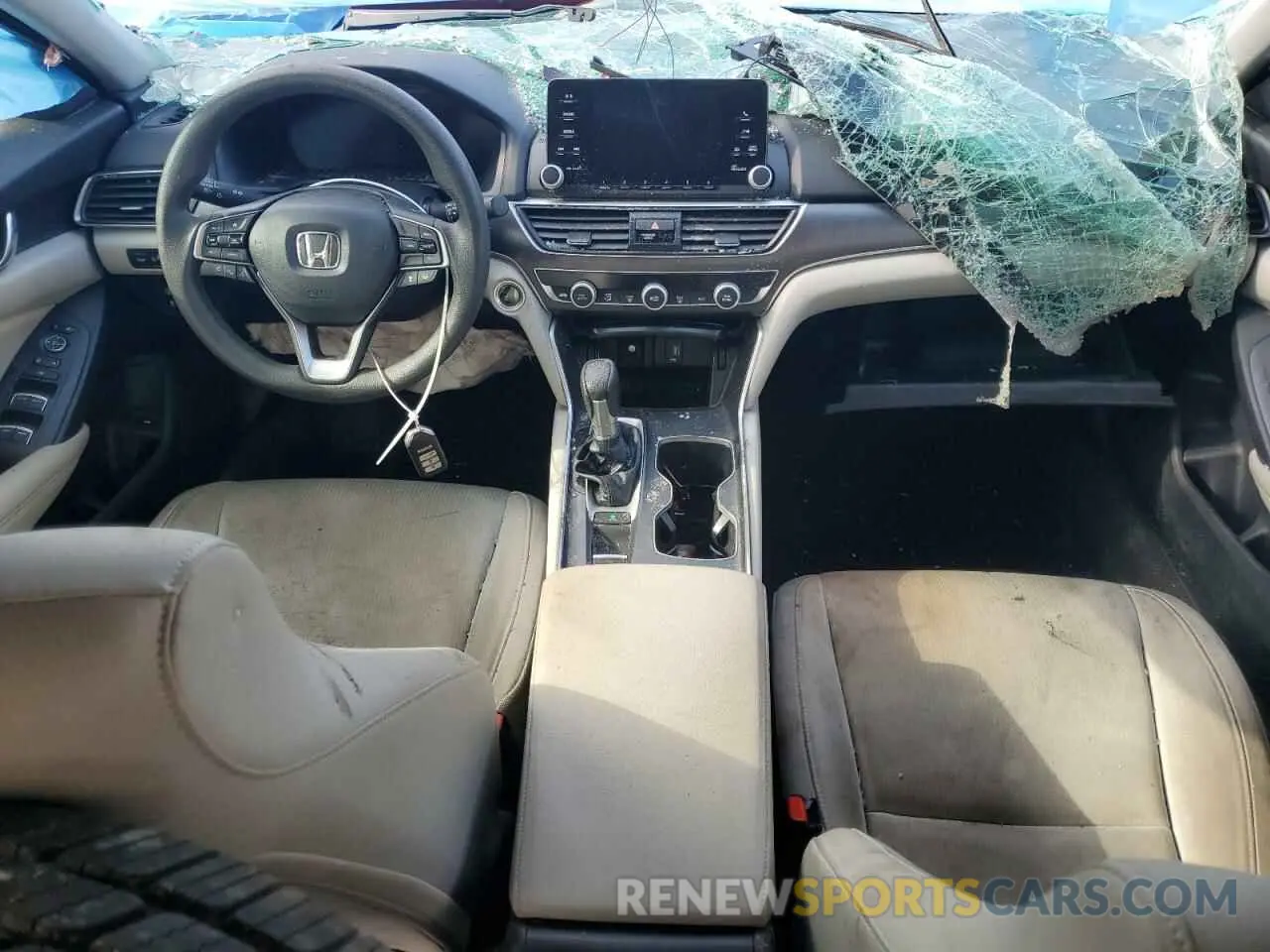 8 Photograph of a damaged car 1HGCV1F18LA074478 HONDA ACCORD 2020