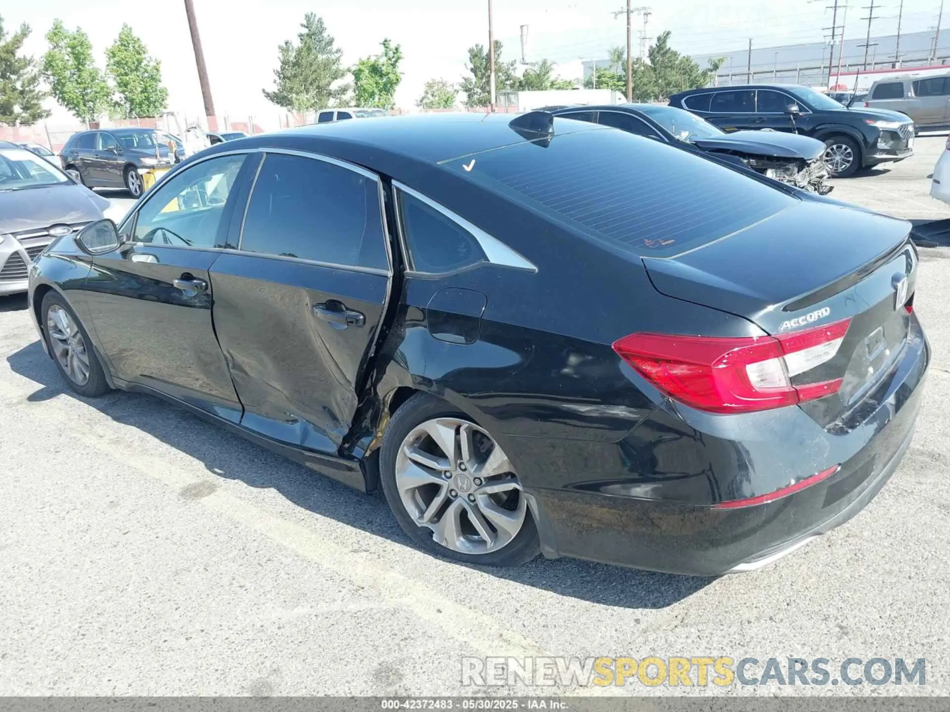 3 Photograph of a damaged car 1HGCV1F18LA098621 HONDA ACCORD 2020